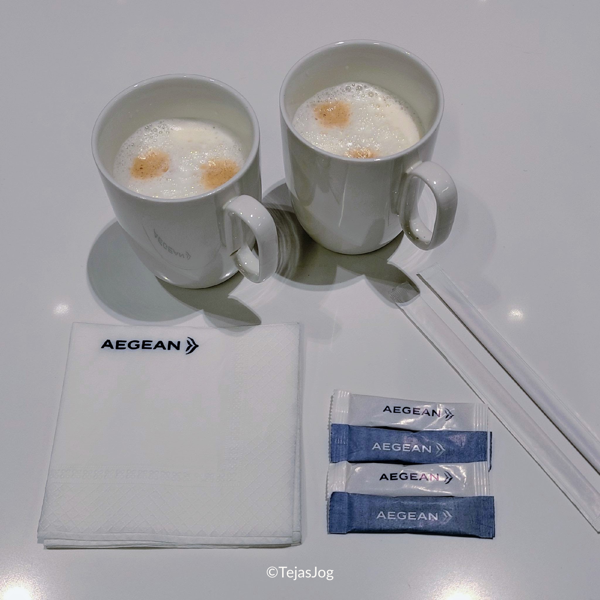 Food at the Aegean Lounge