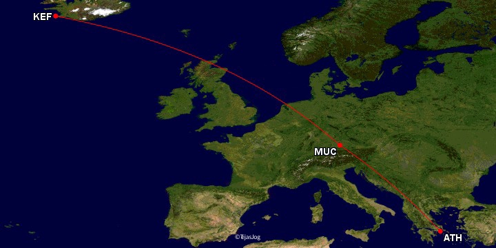 Lufthansa 1755 - Lufthansa 2468