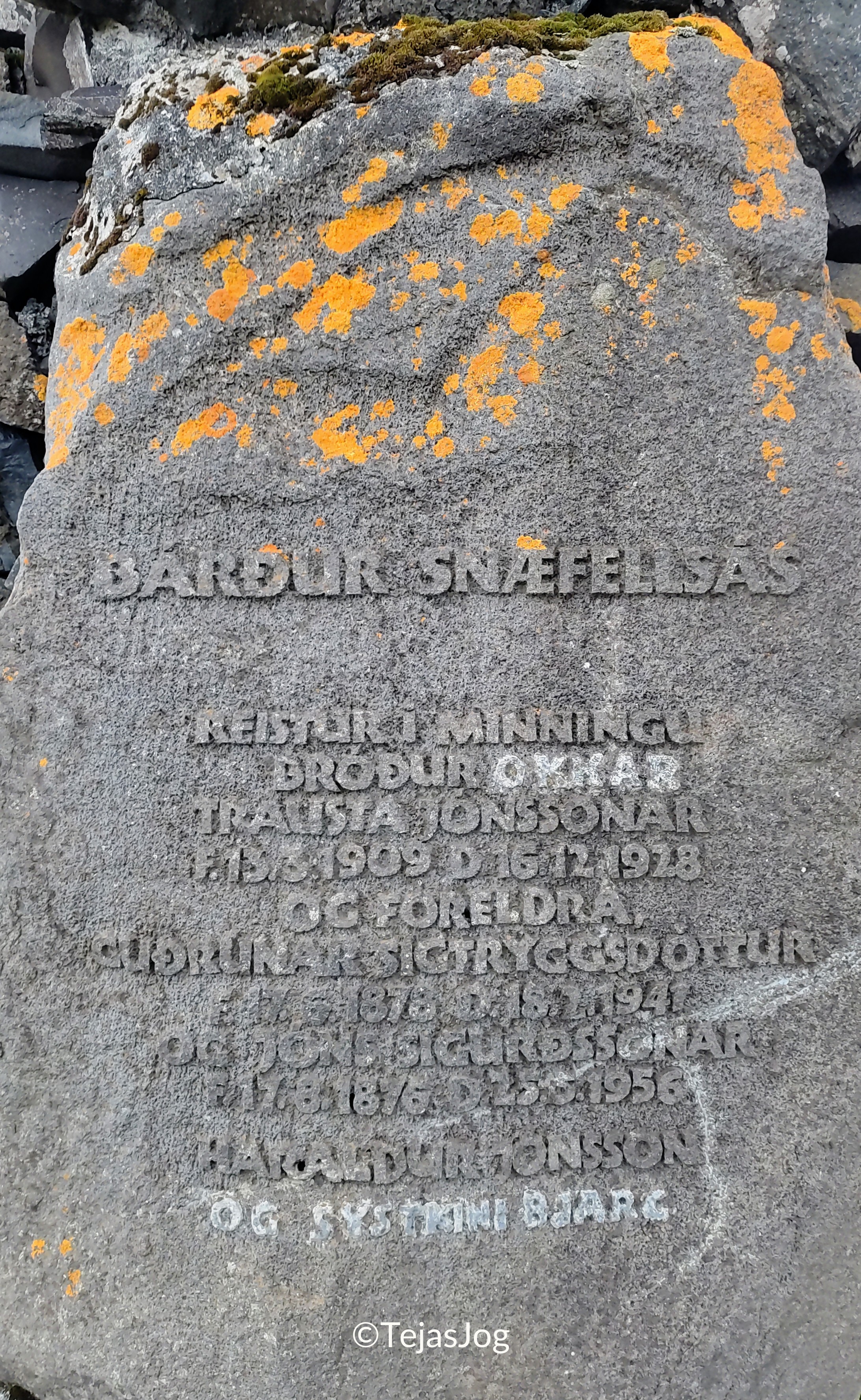 Monument to the Bard of Snæfellsás