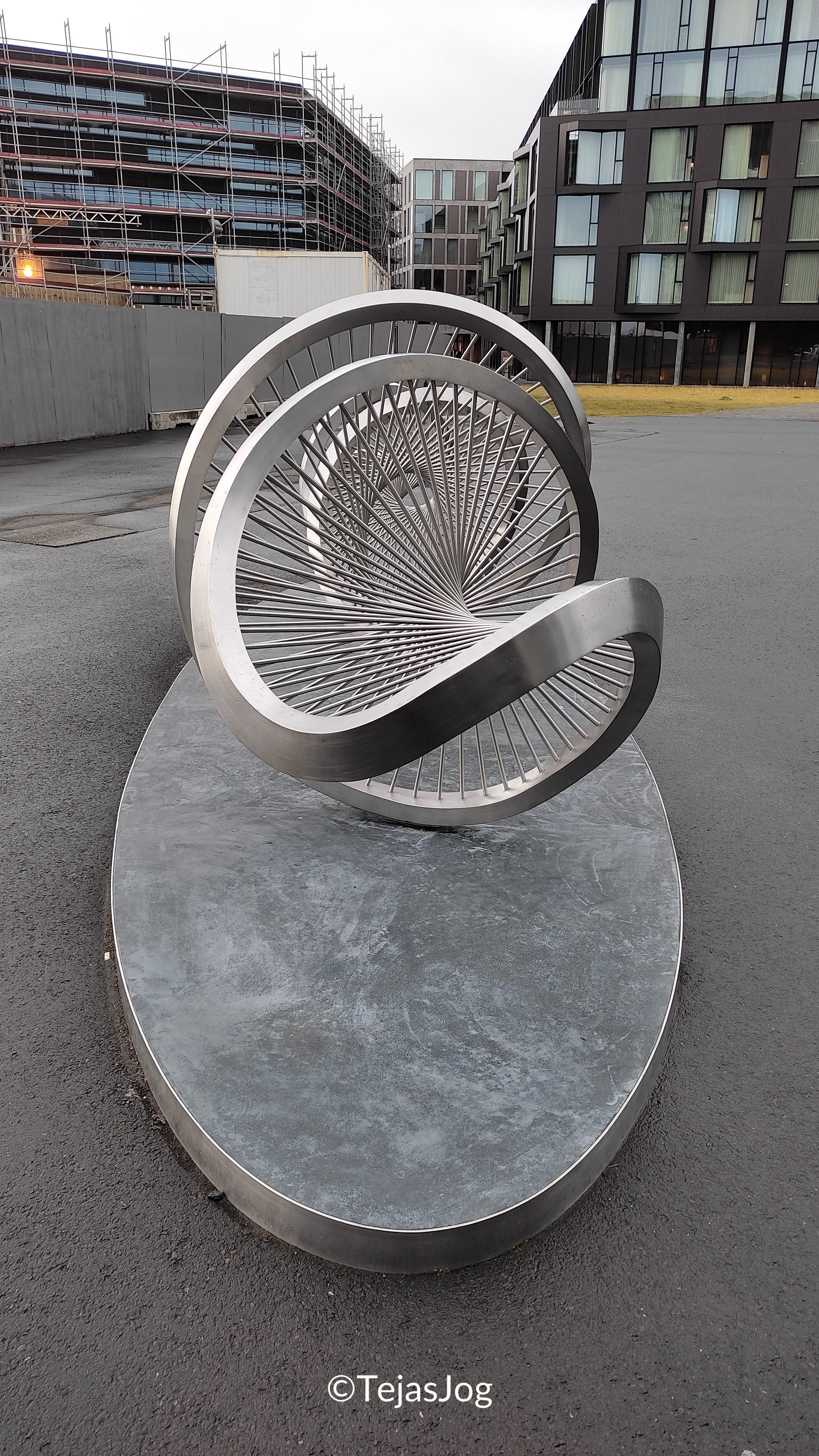 Stainless-steel double helix