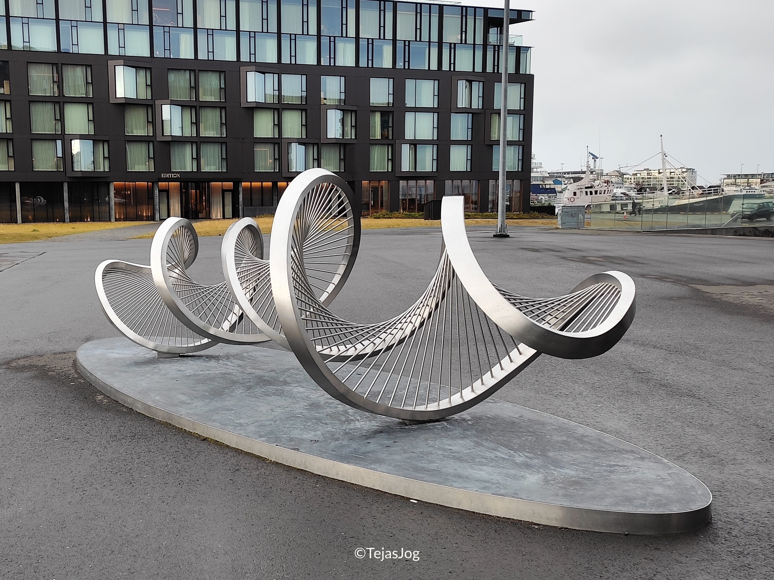 Stainless-steel double helix