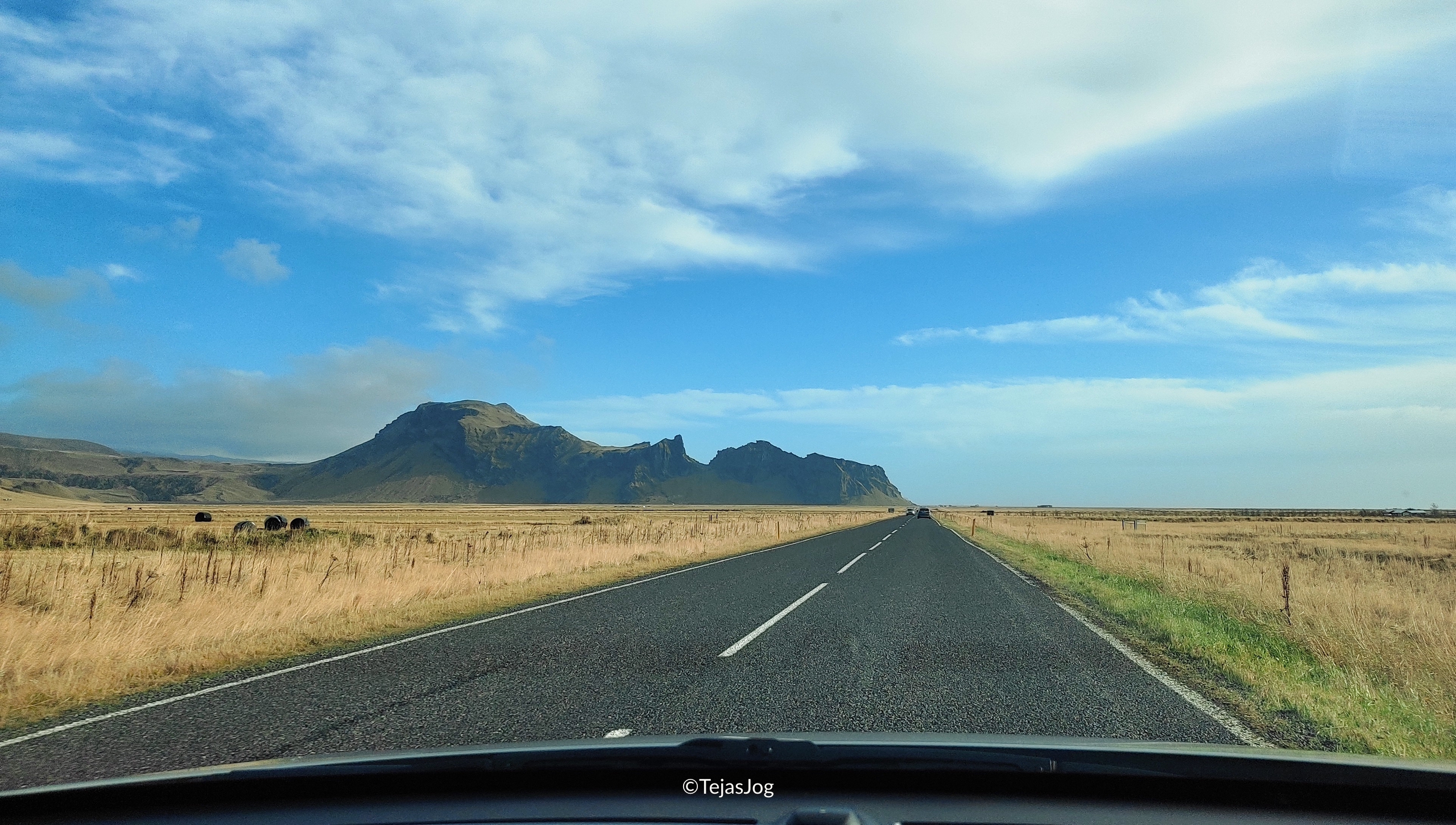 Driving east on Route 1