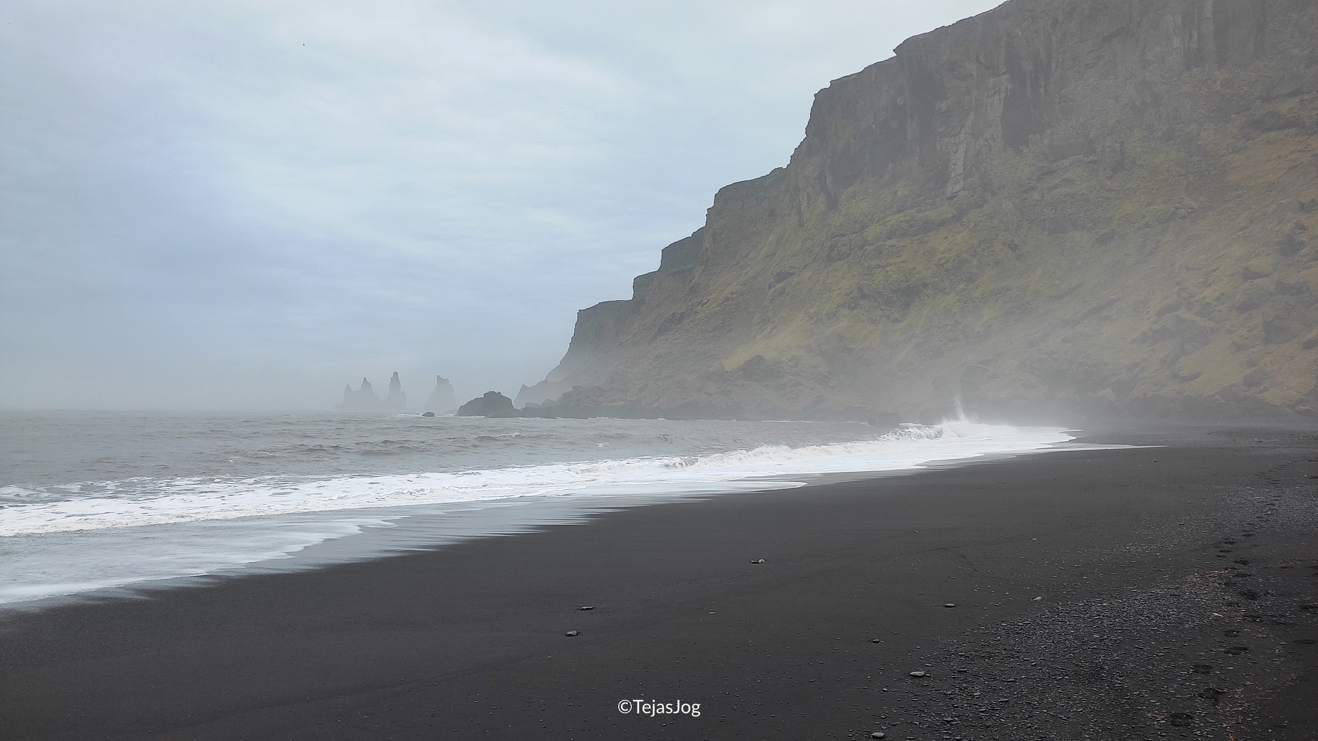Víkurfjara Black Sand Beach