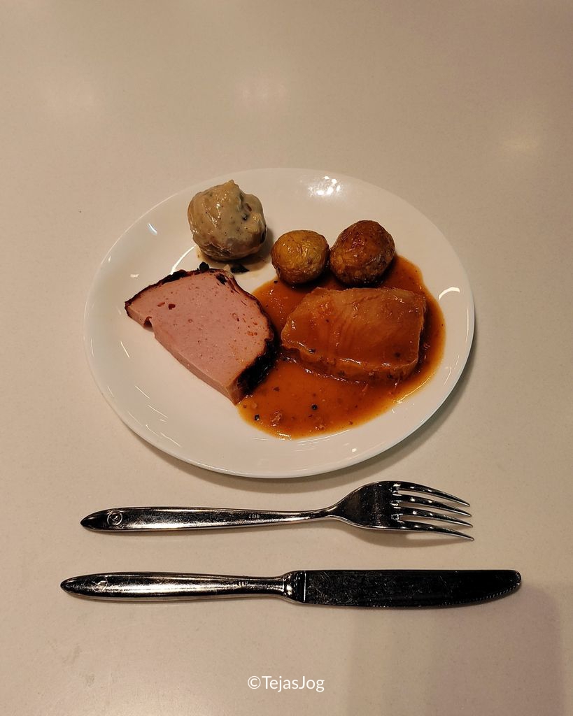 Lunch at Lufthansa Senator Lounge A (Schengen)