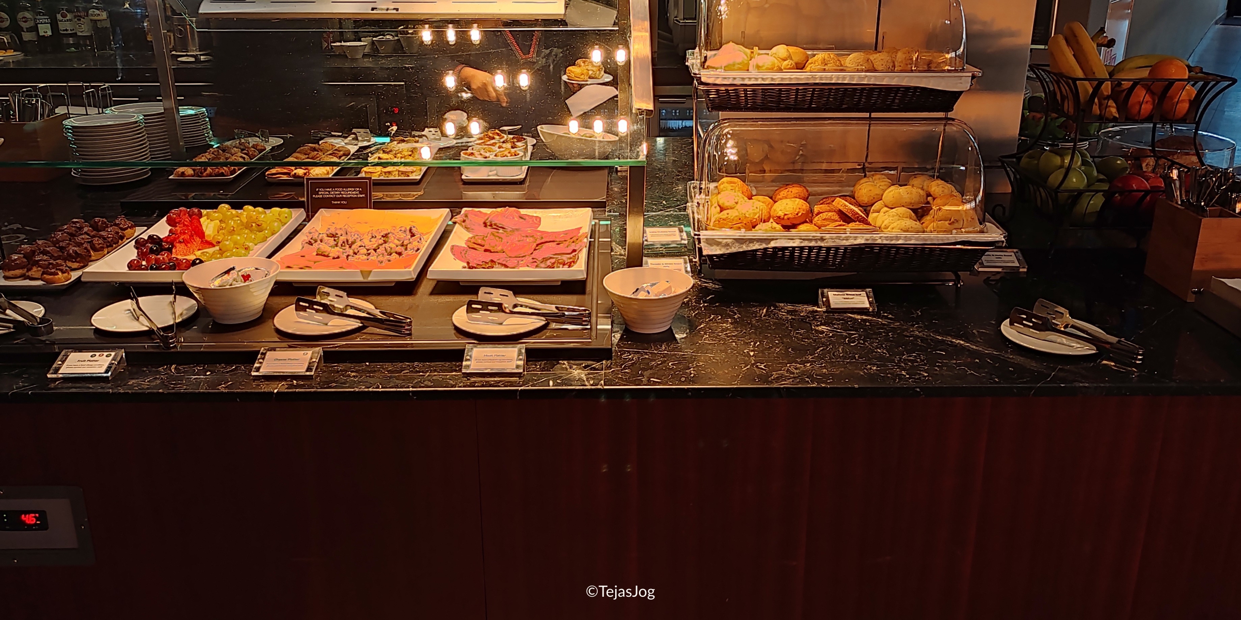 Buffet at La Valette Club