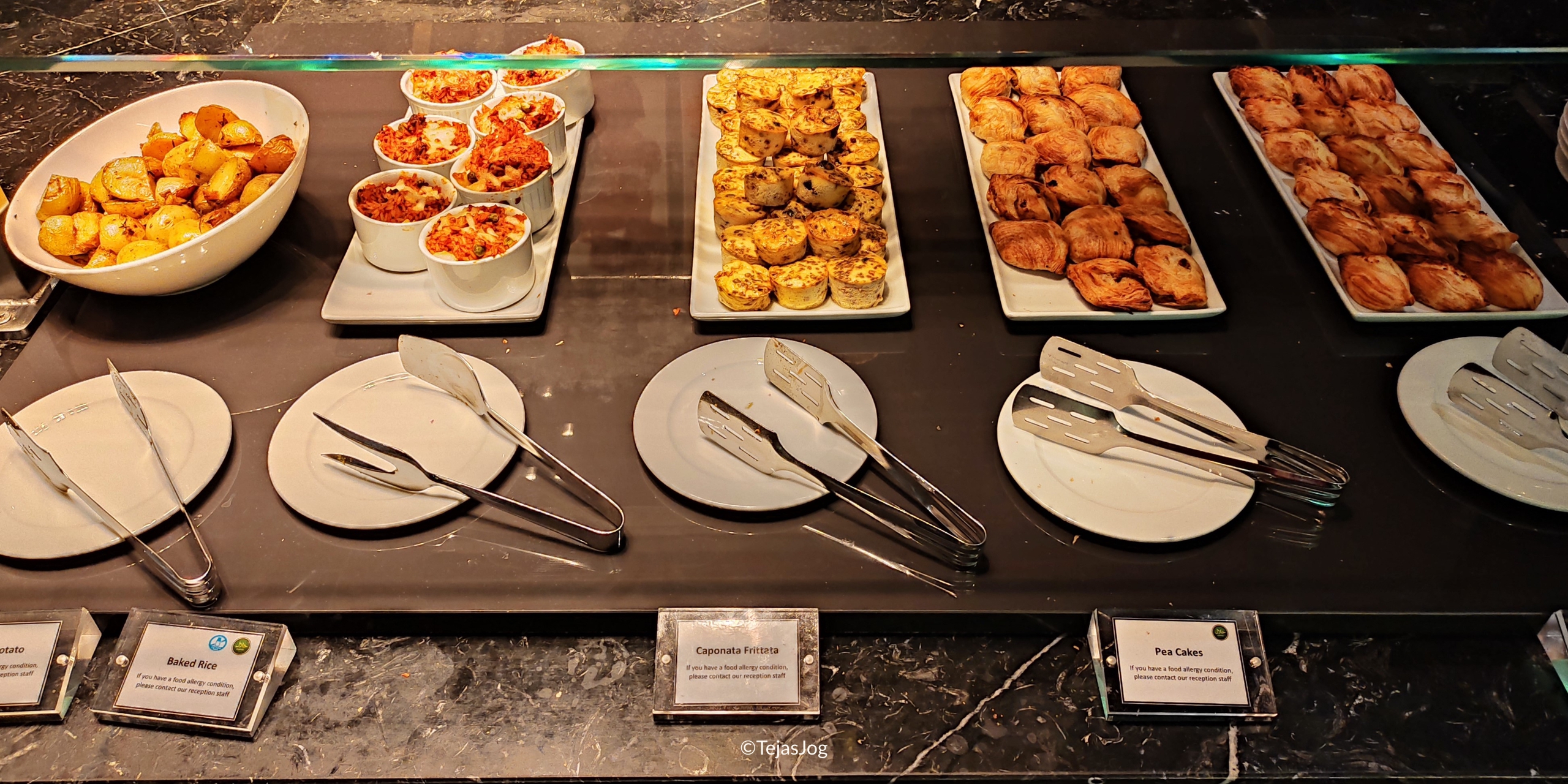 Buffet at La Valette Club