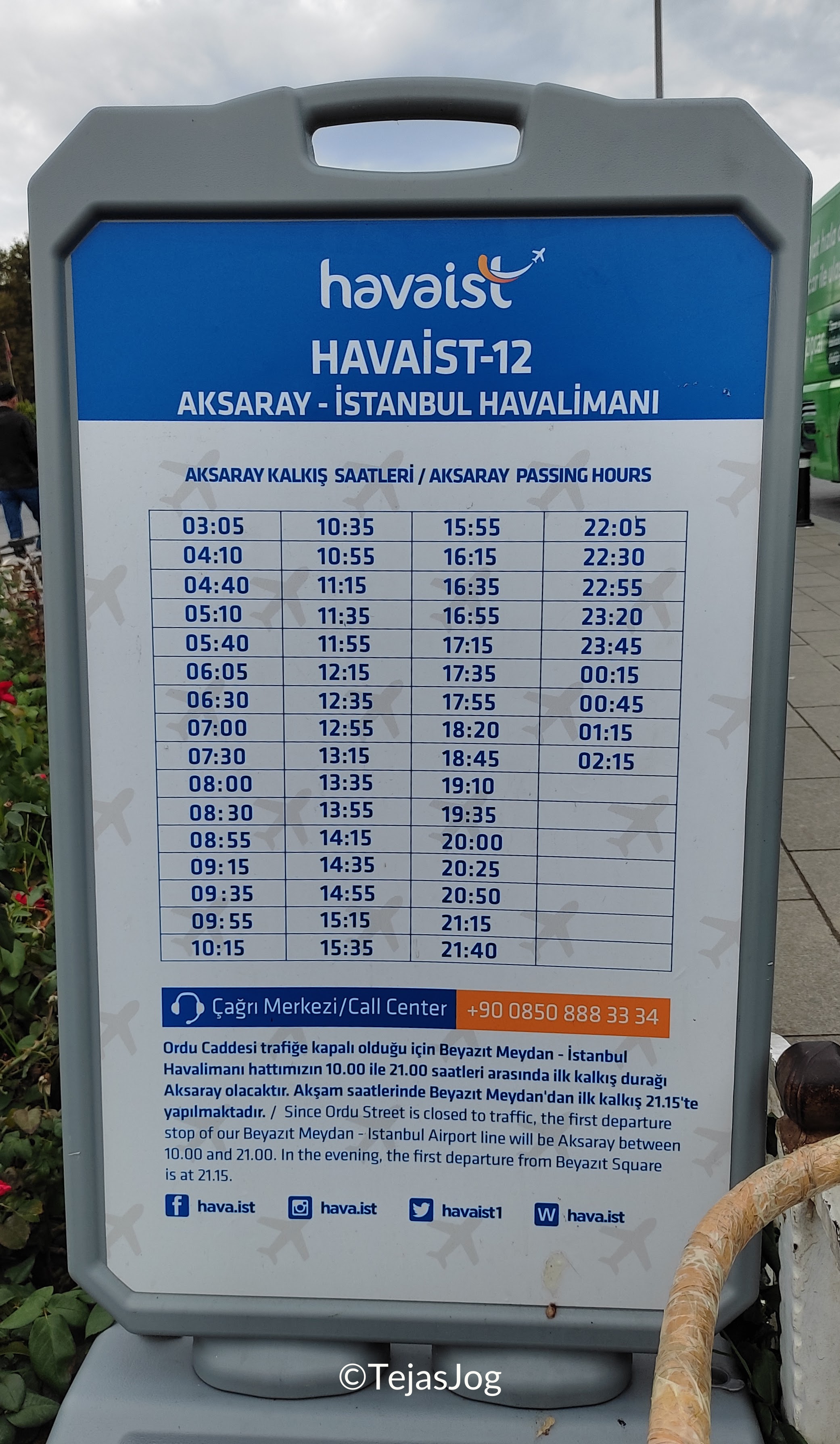 HAVAIST-12 bus stop