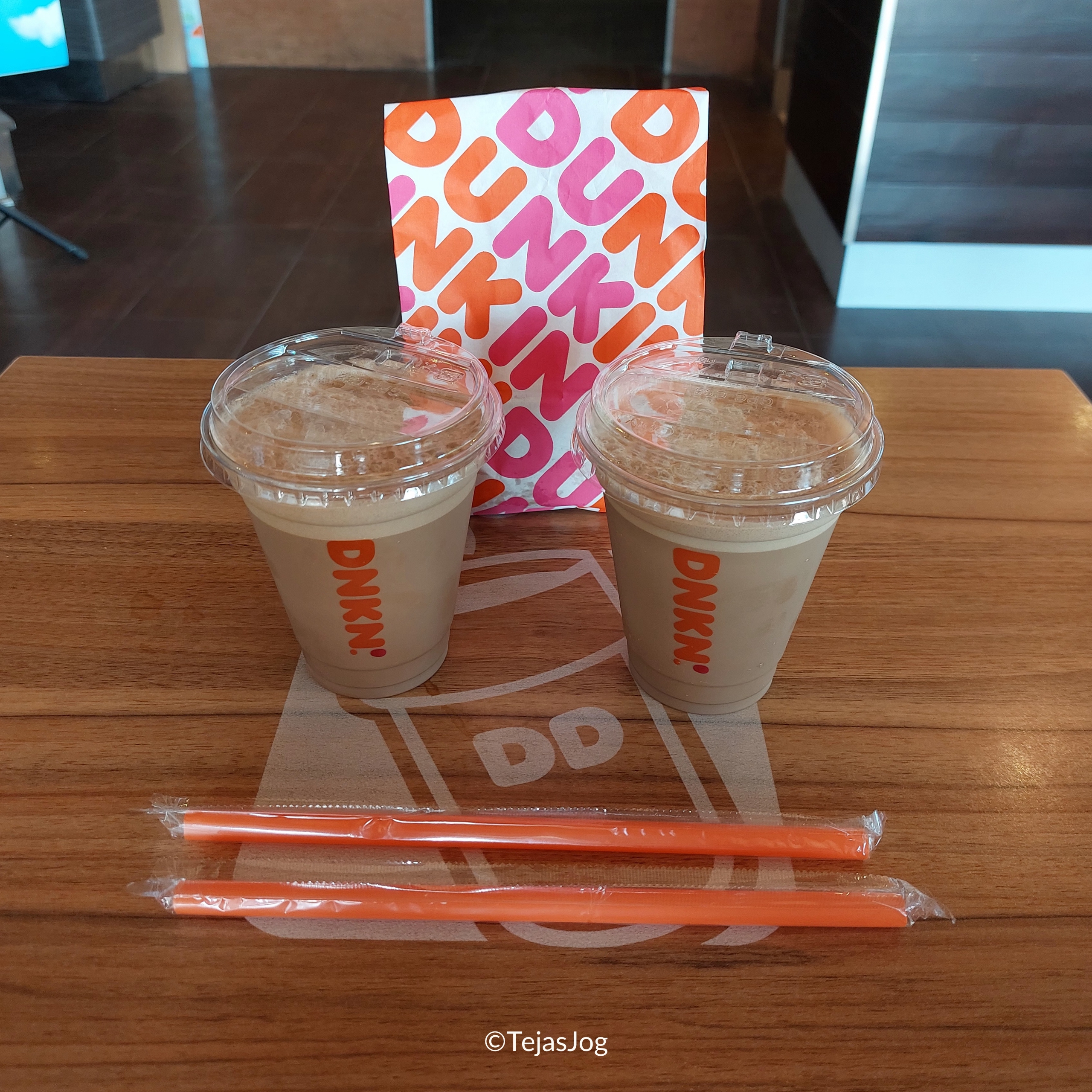 Coffee at Dunkin' Donuts Sanur