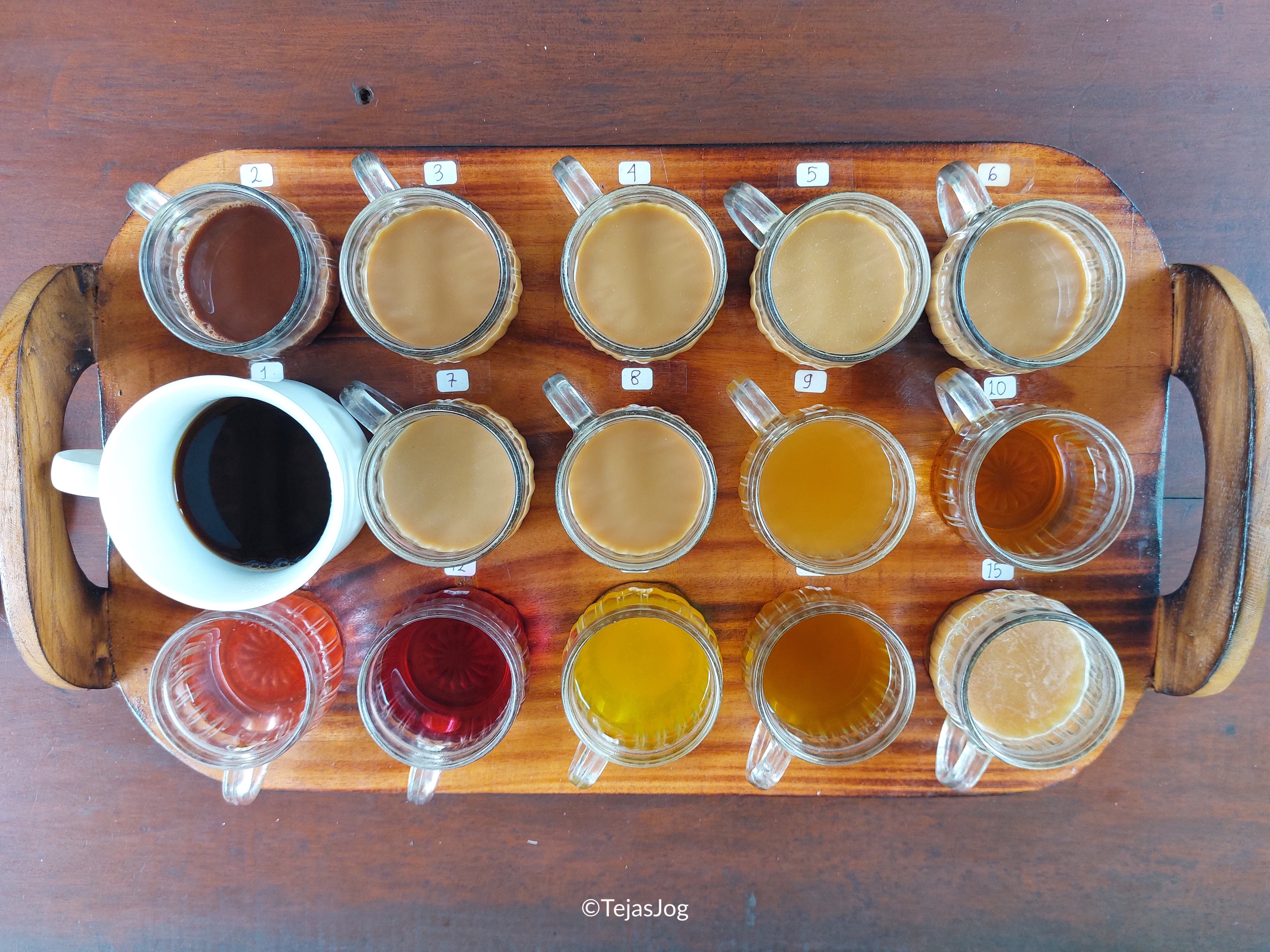 Sampler of Teas and Coffees