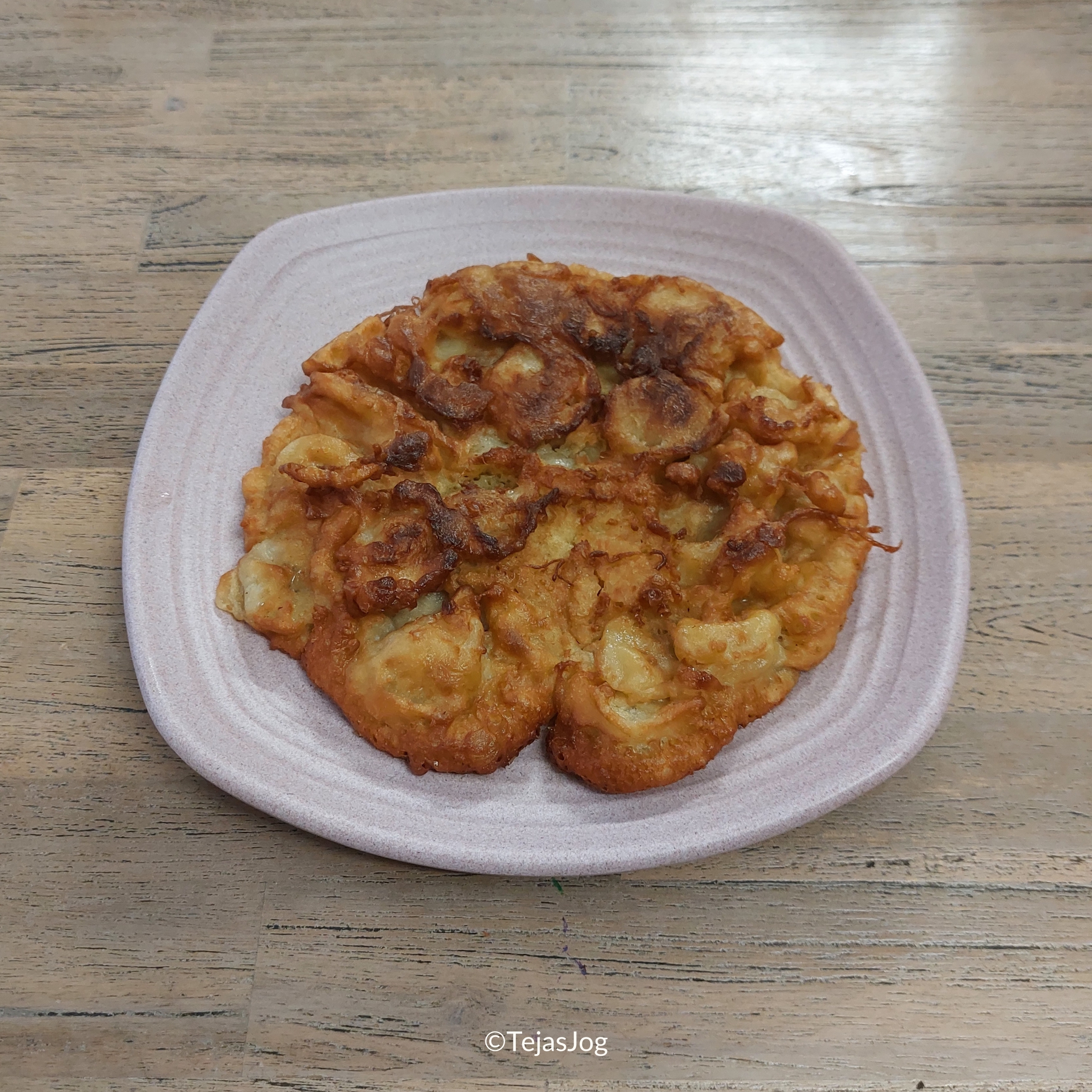 Vietnamese banana pancake