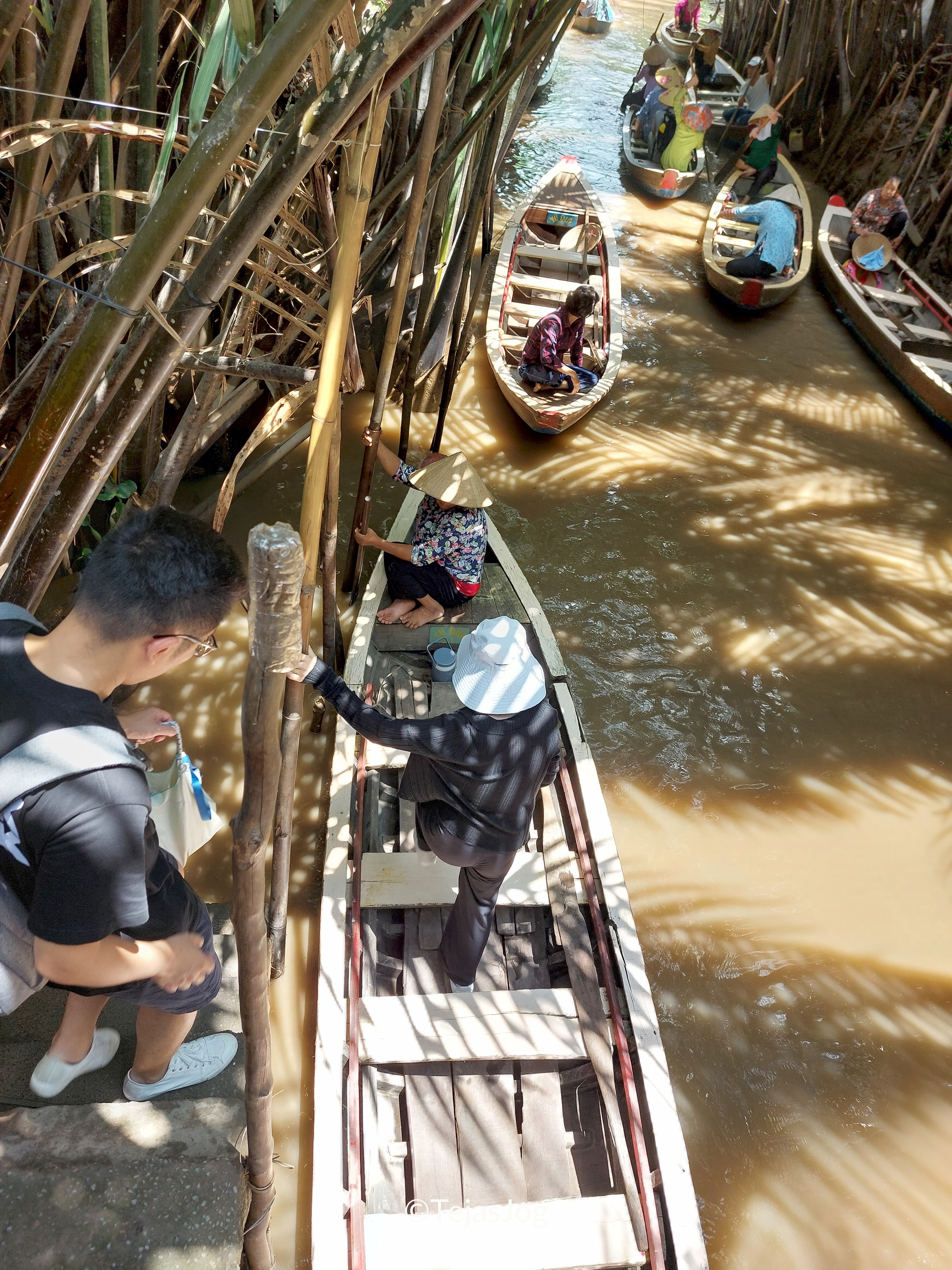 Mekong Delta Canal Boat