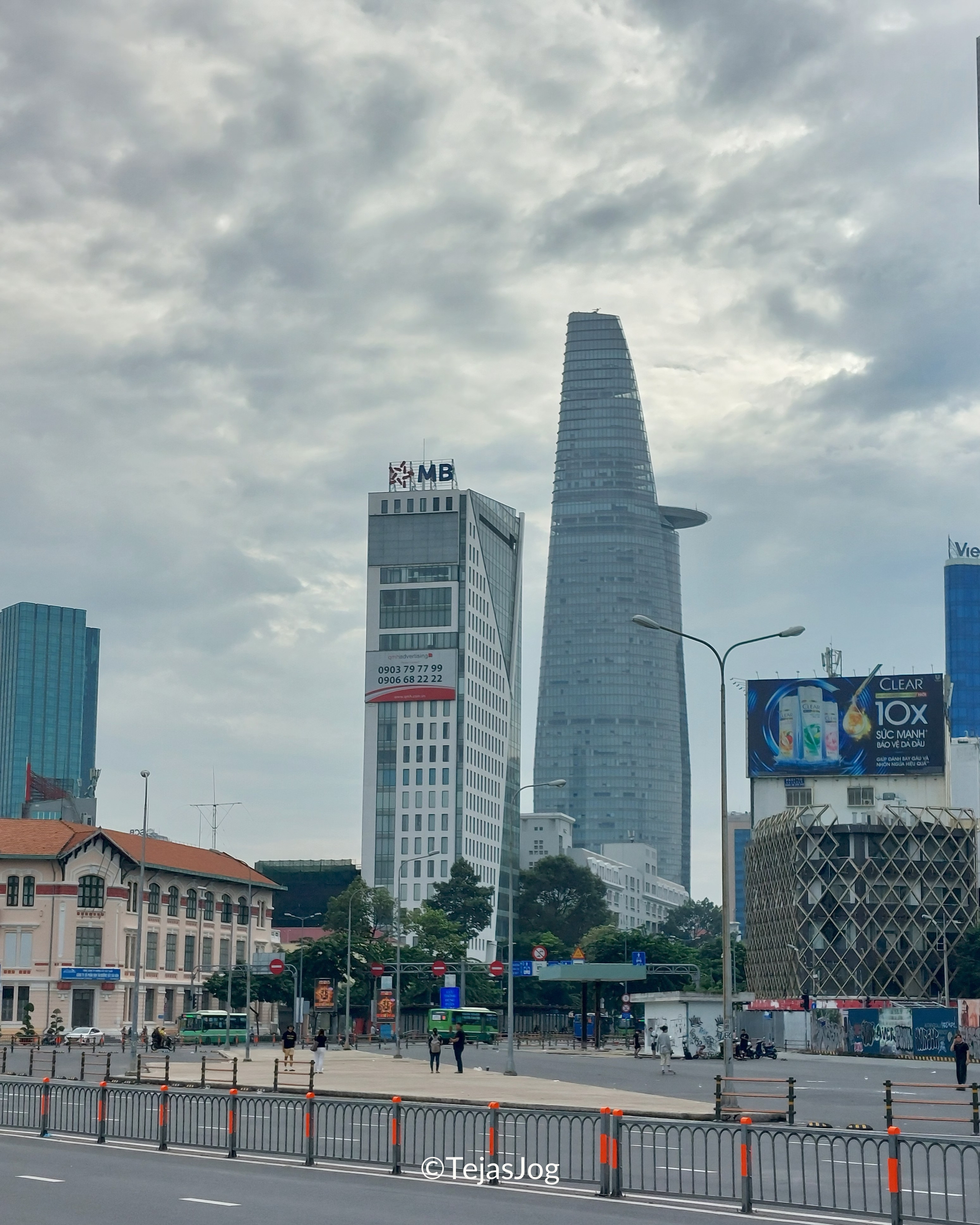 Military Bank Building and Bitexco Financial Tower
