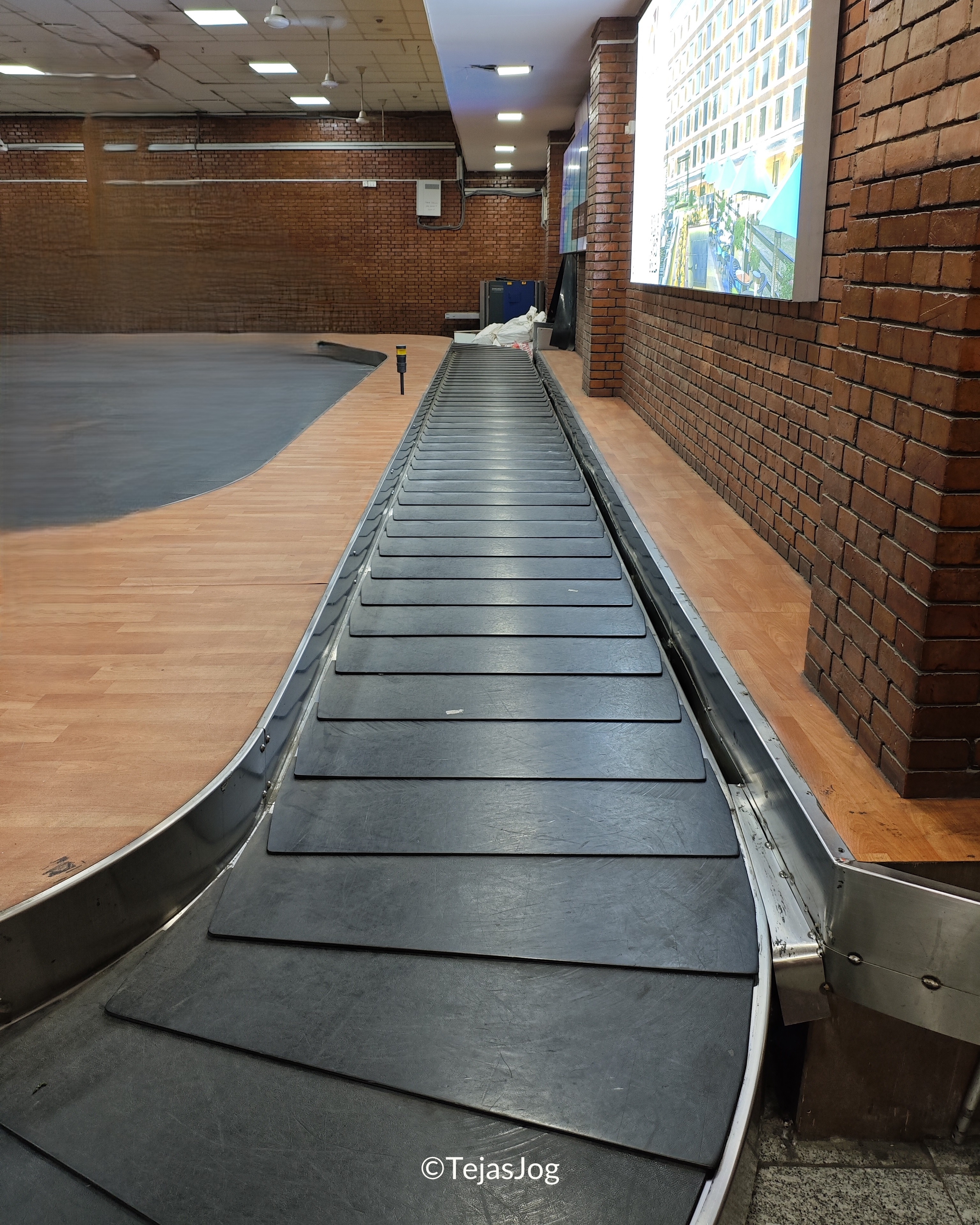 Baggage claim at KTM Airport