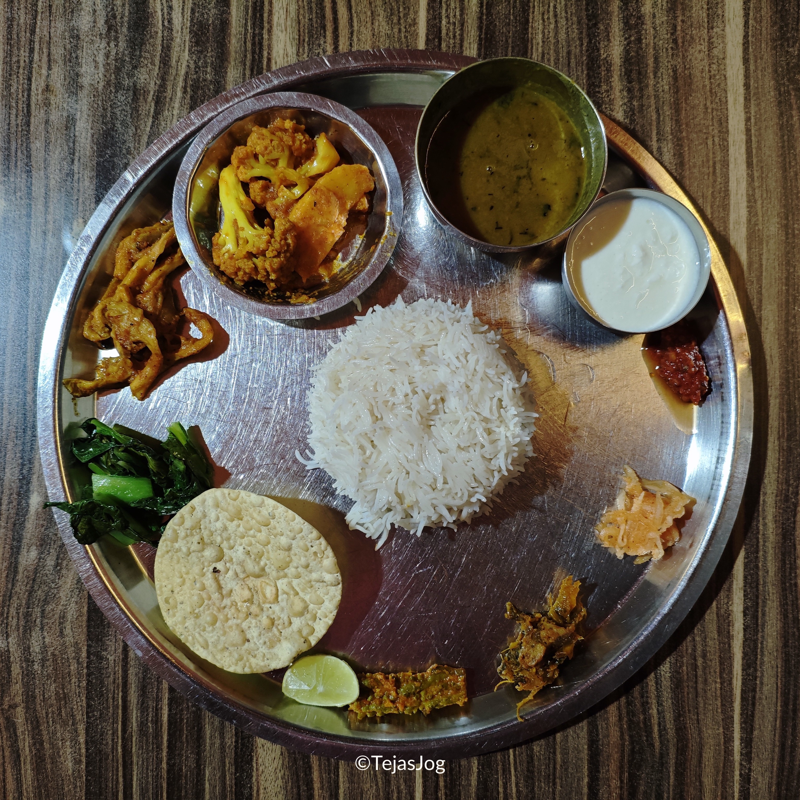 Dinner at Nanglo Thakali Bhancha Ghar