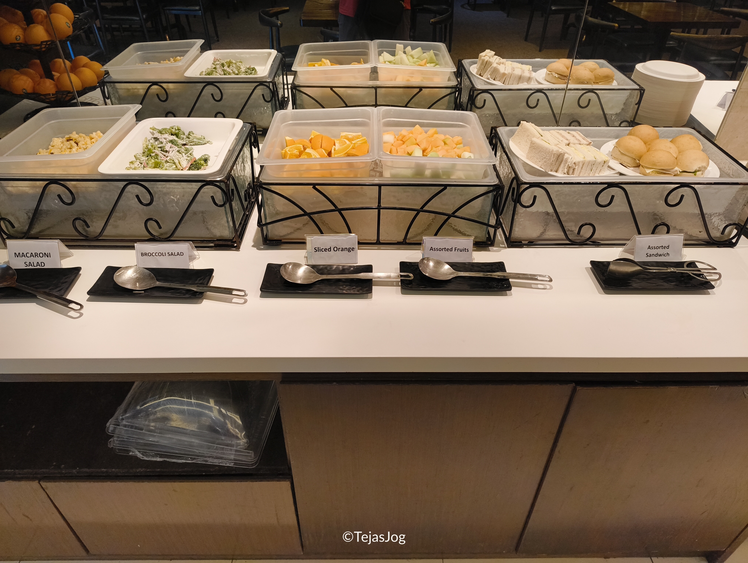 Buffet at Sagan Bisita lounge