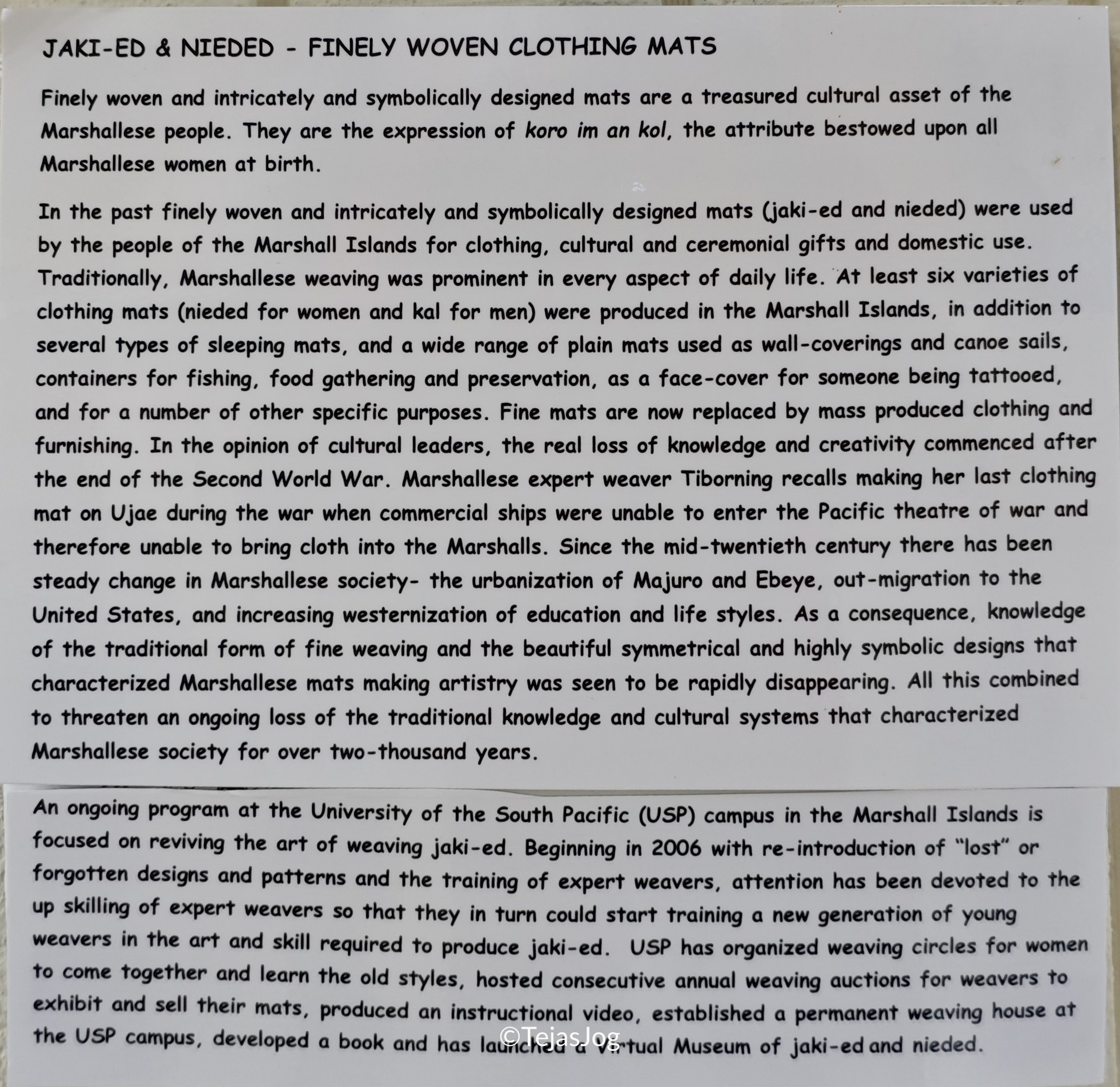 Intricately designed clothing mats Intricately designed clothing mats