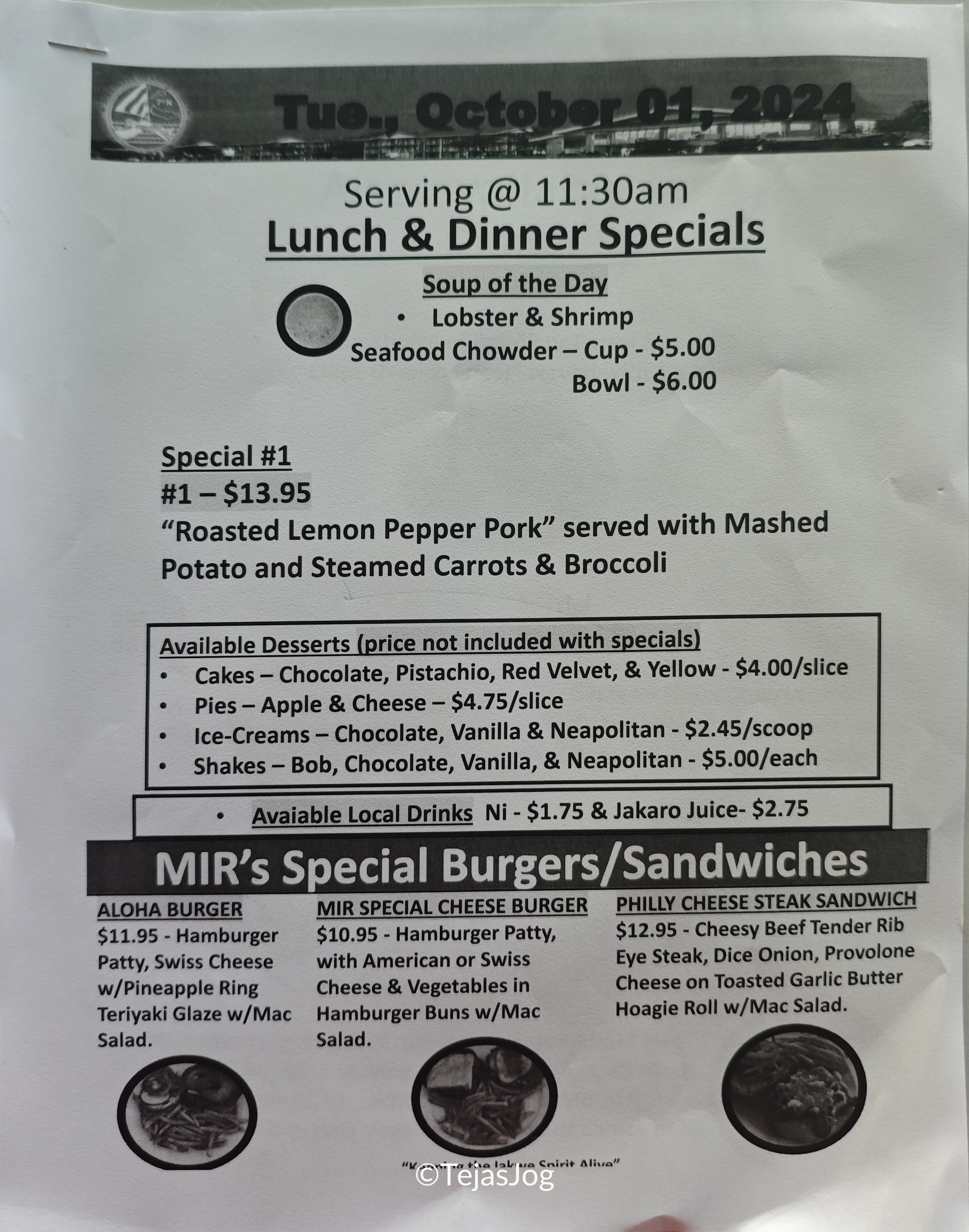 Dinner at Enra Dinner at Enra