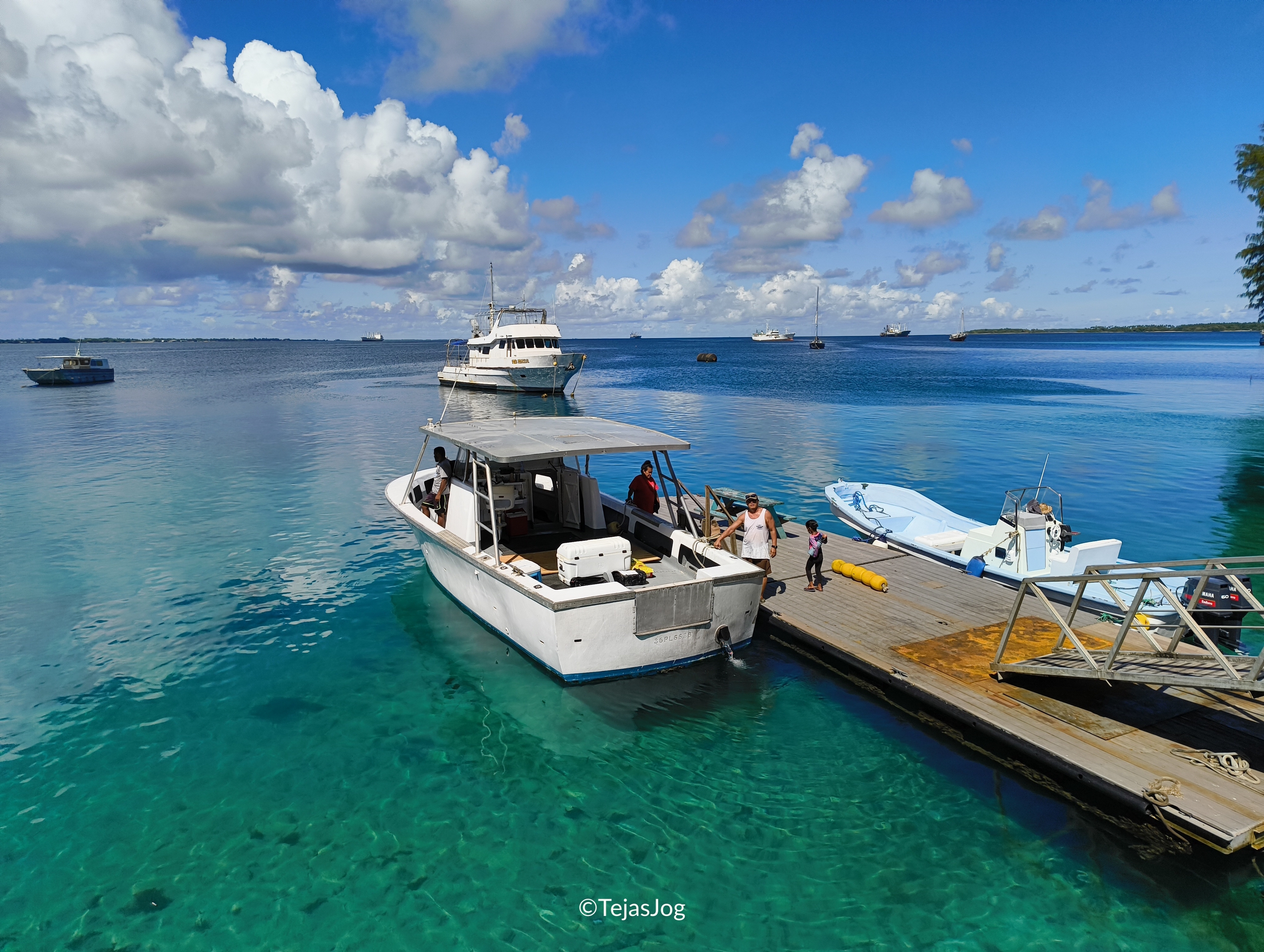 Captain and his wife