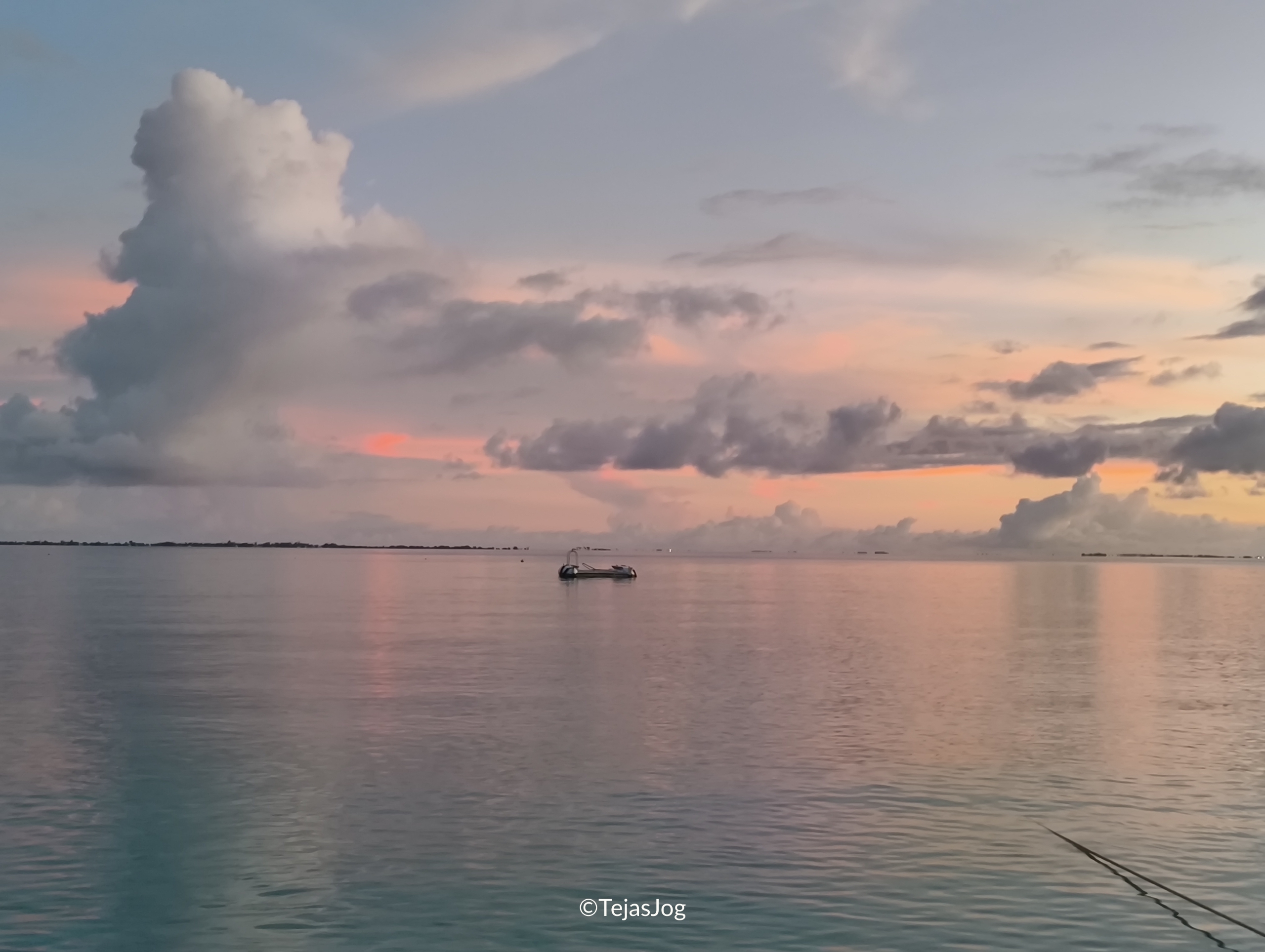 Beautiful sky after sunset