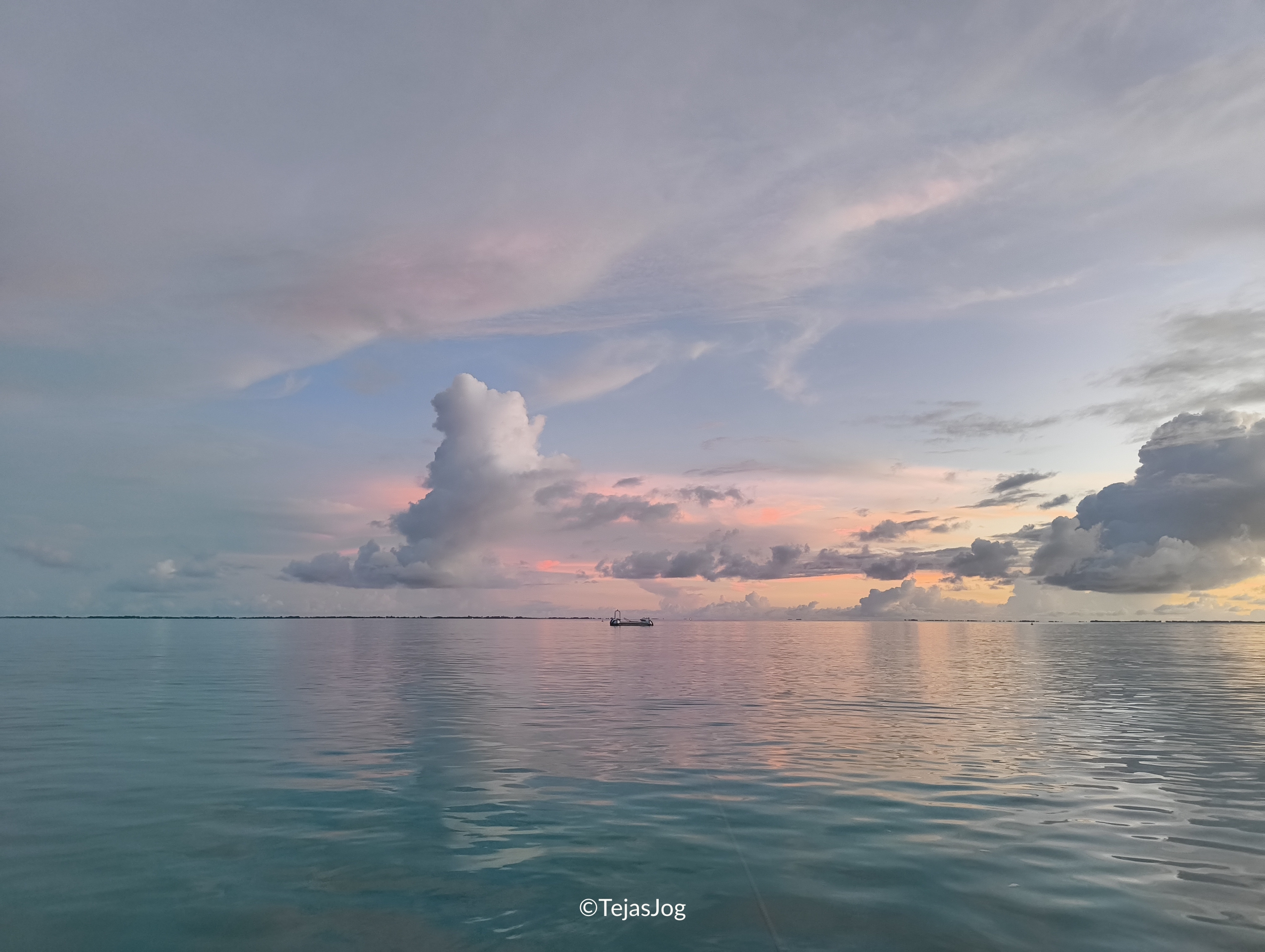 Beautiful sky after sunset