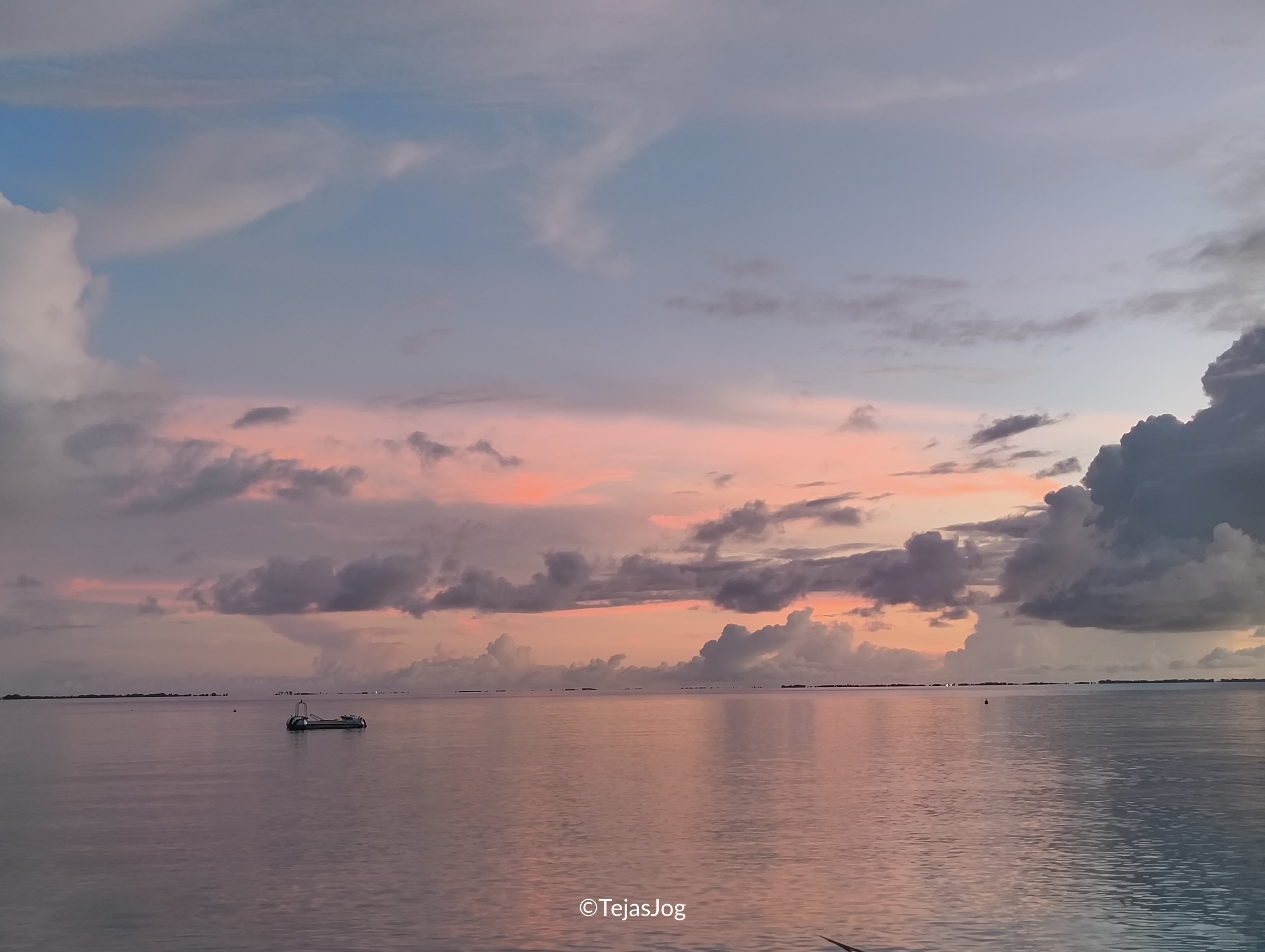 Beautiful sky after sunset