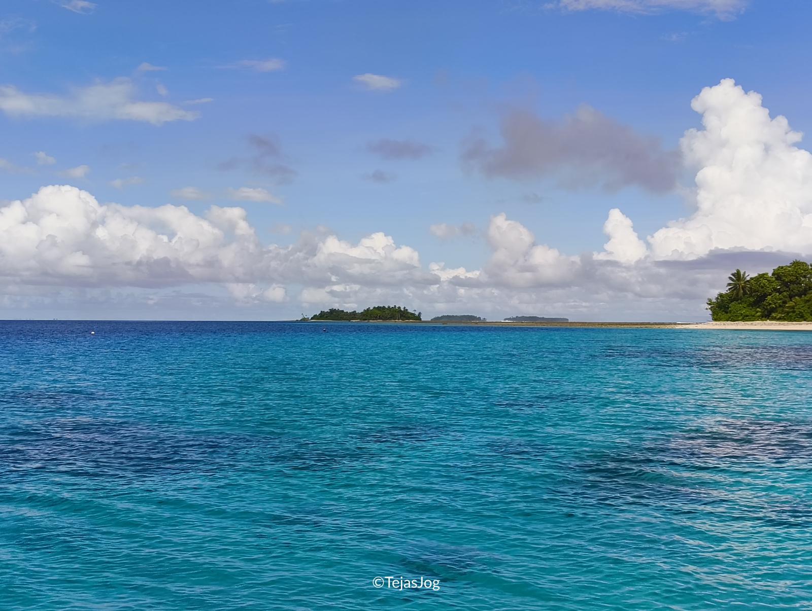 Looking around from the pontoon Looking around from the pontoon