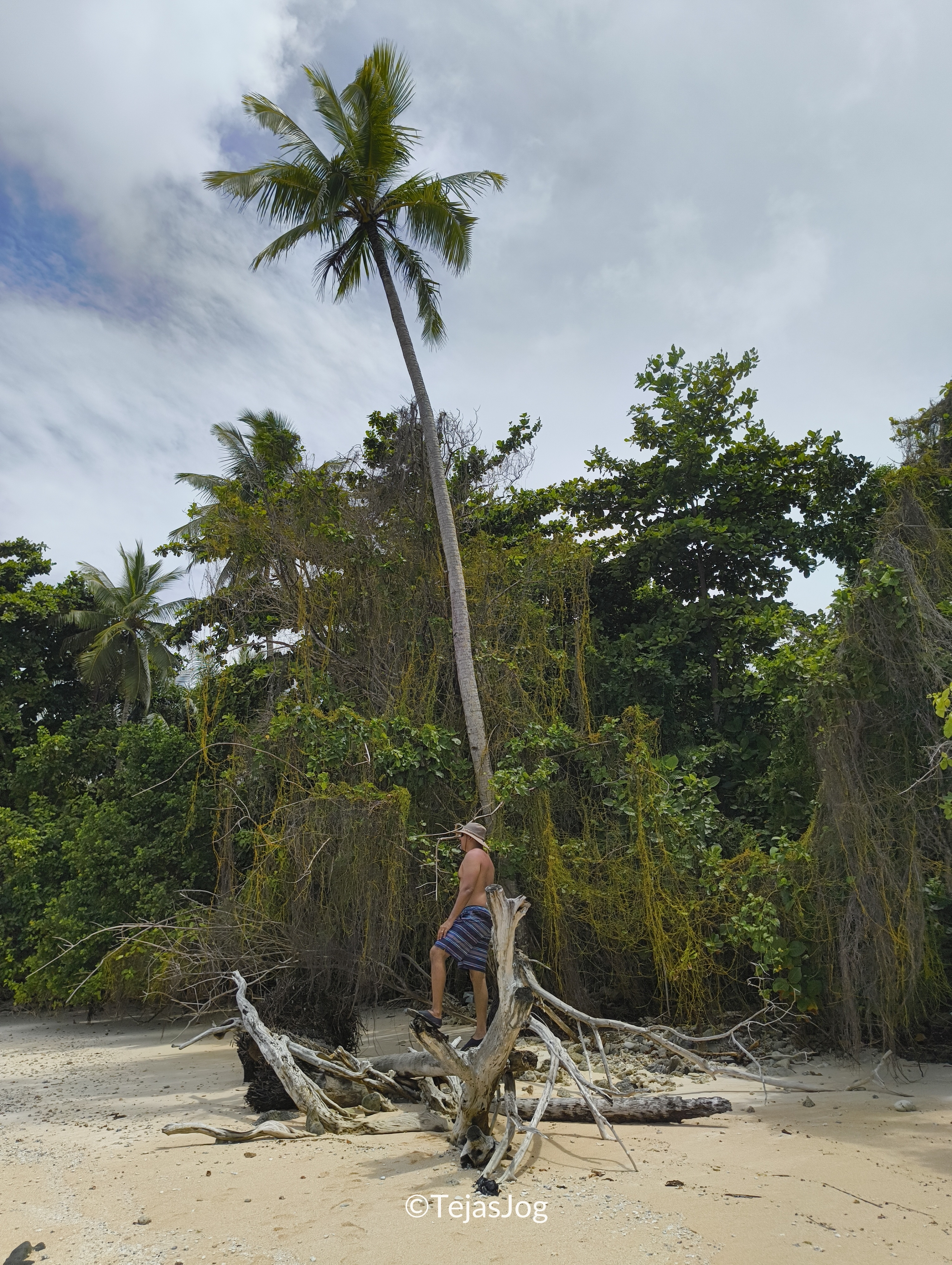 Northern coast of Eneko island