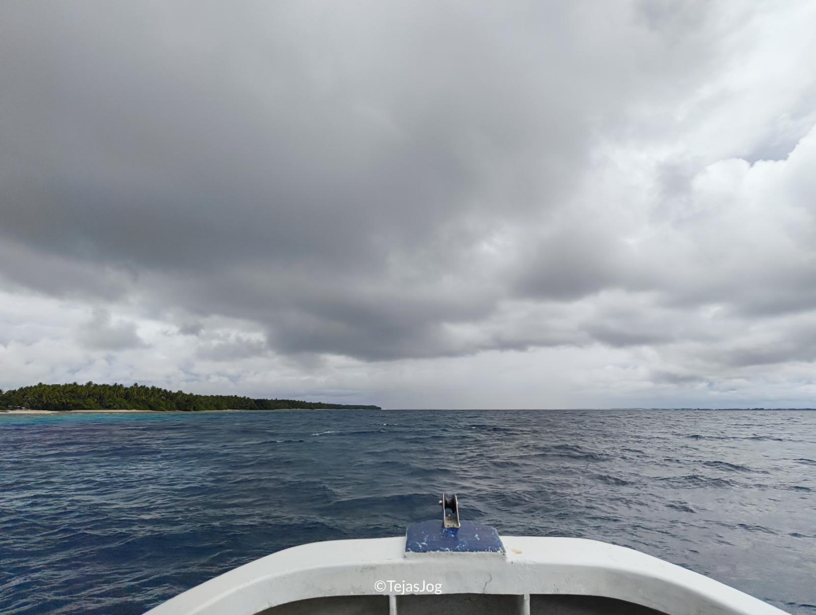 Boat ride from Eneko Island to Uliga Pier Boat ride from Eneko Island to Uliga Pier