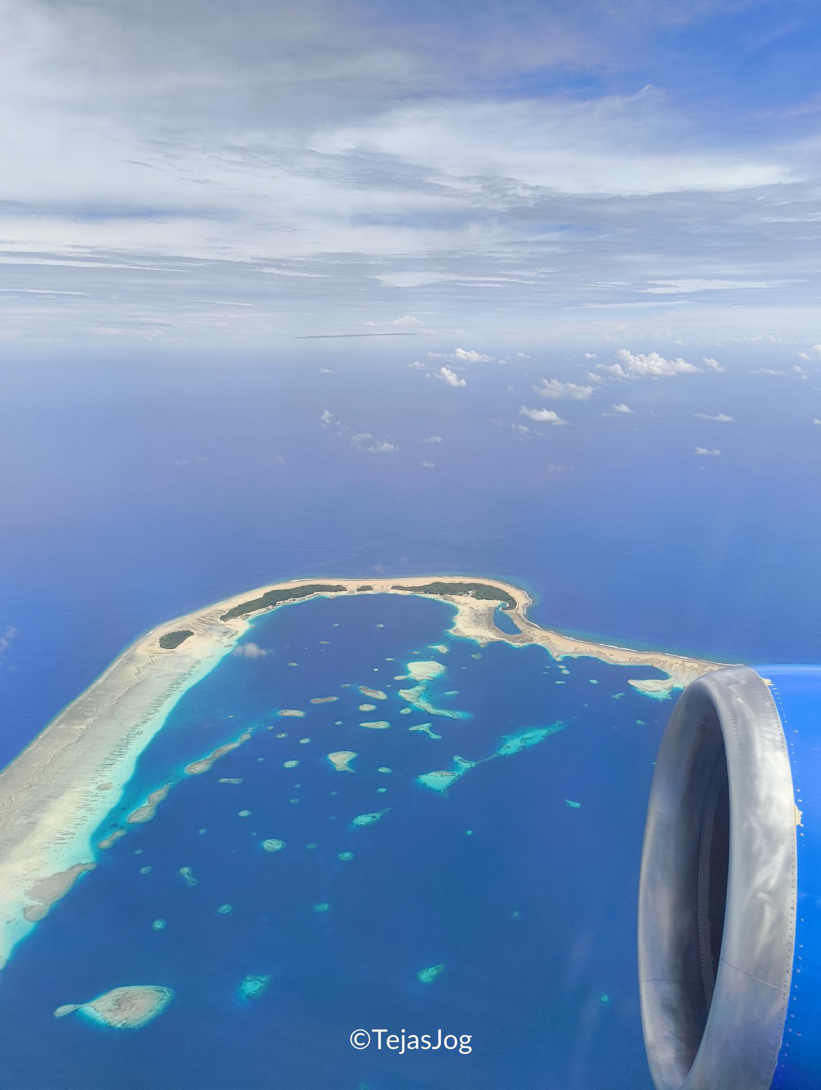 Rongrong and the nieghbouring islands seen from United Airlines 154 Rongrong and the nieghbouring islands seen from United Airlines 154