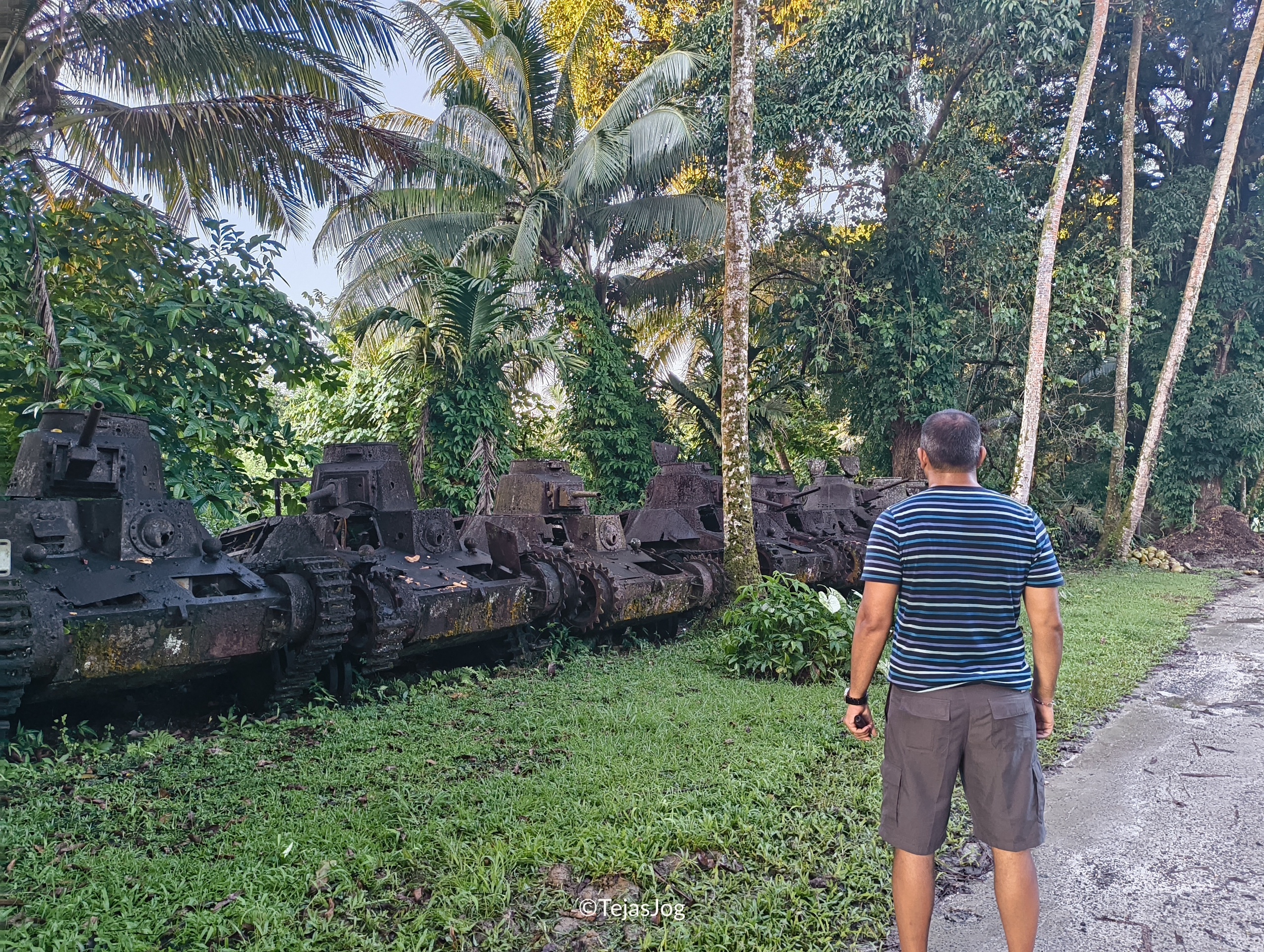 Japanese WW2 Tank Graveyard