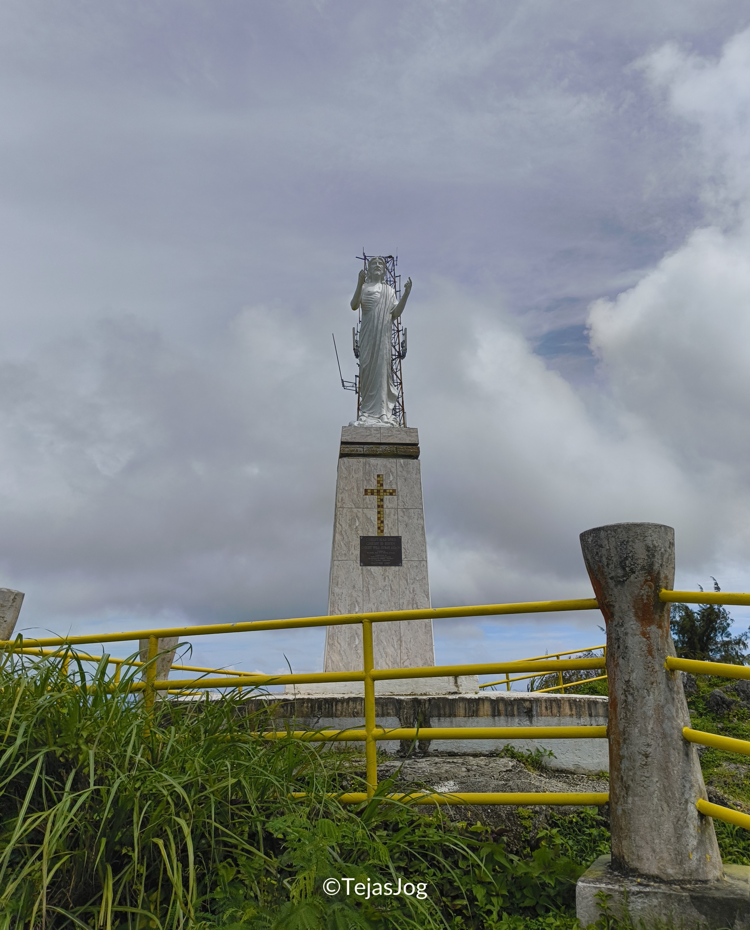 Jesus at Mt. Tapochao Jesus at Mt. Tapochao