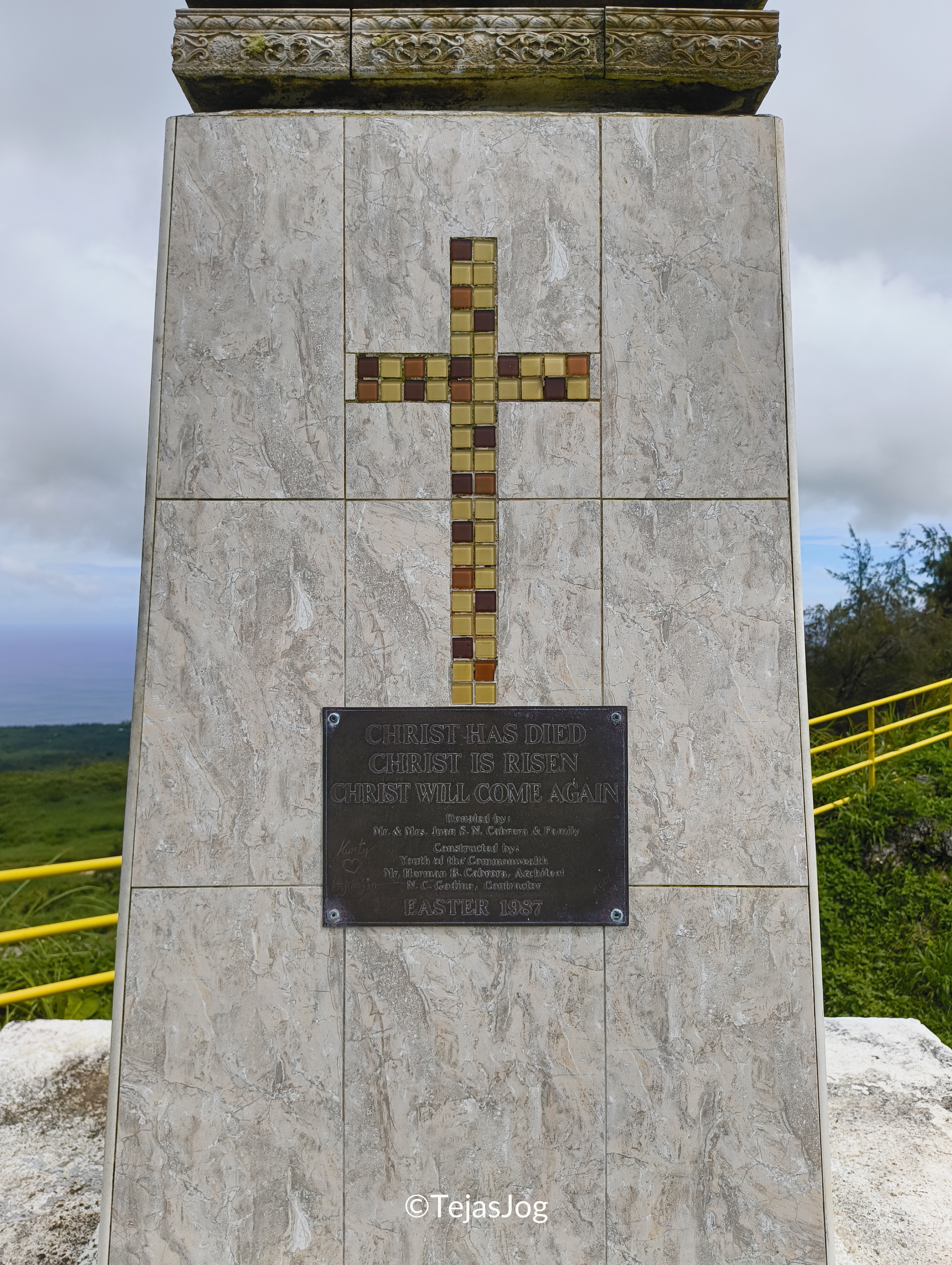 Jesus at Mt. Tapochao Jesus at Mt. Tapochao