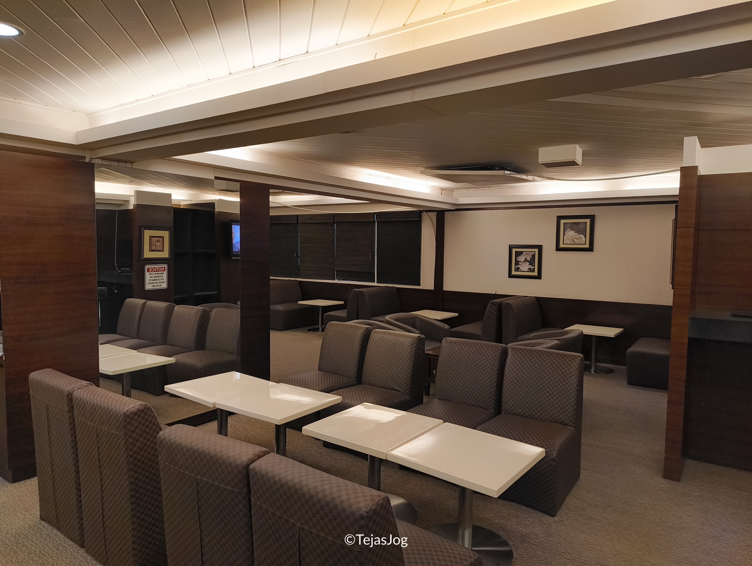 Hafa Adai Garden lounge at Saipan International Airport
