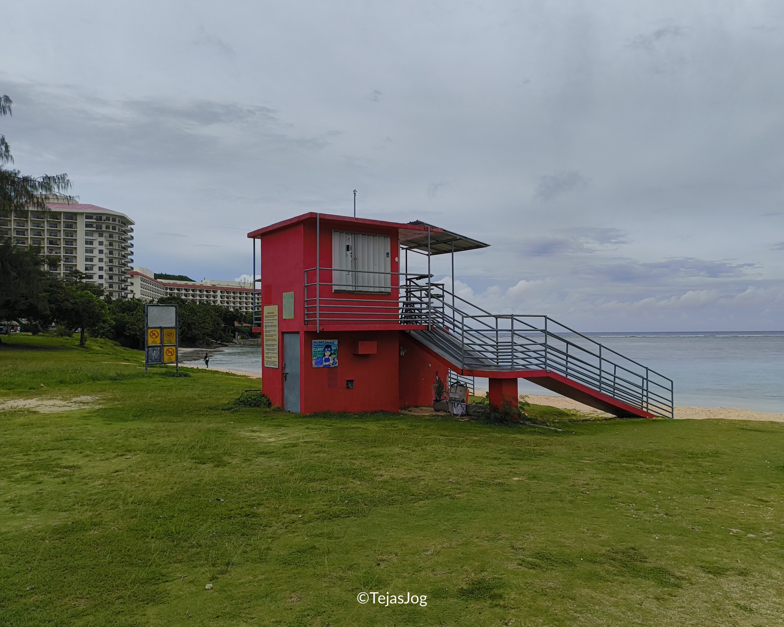 Lifeguard Tower at Ypao Beach