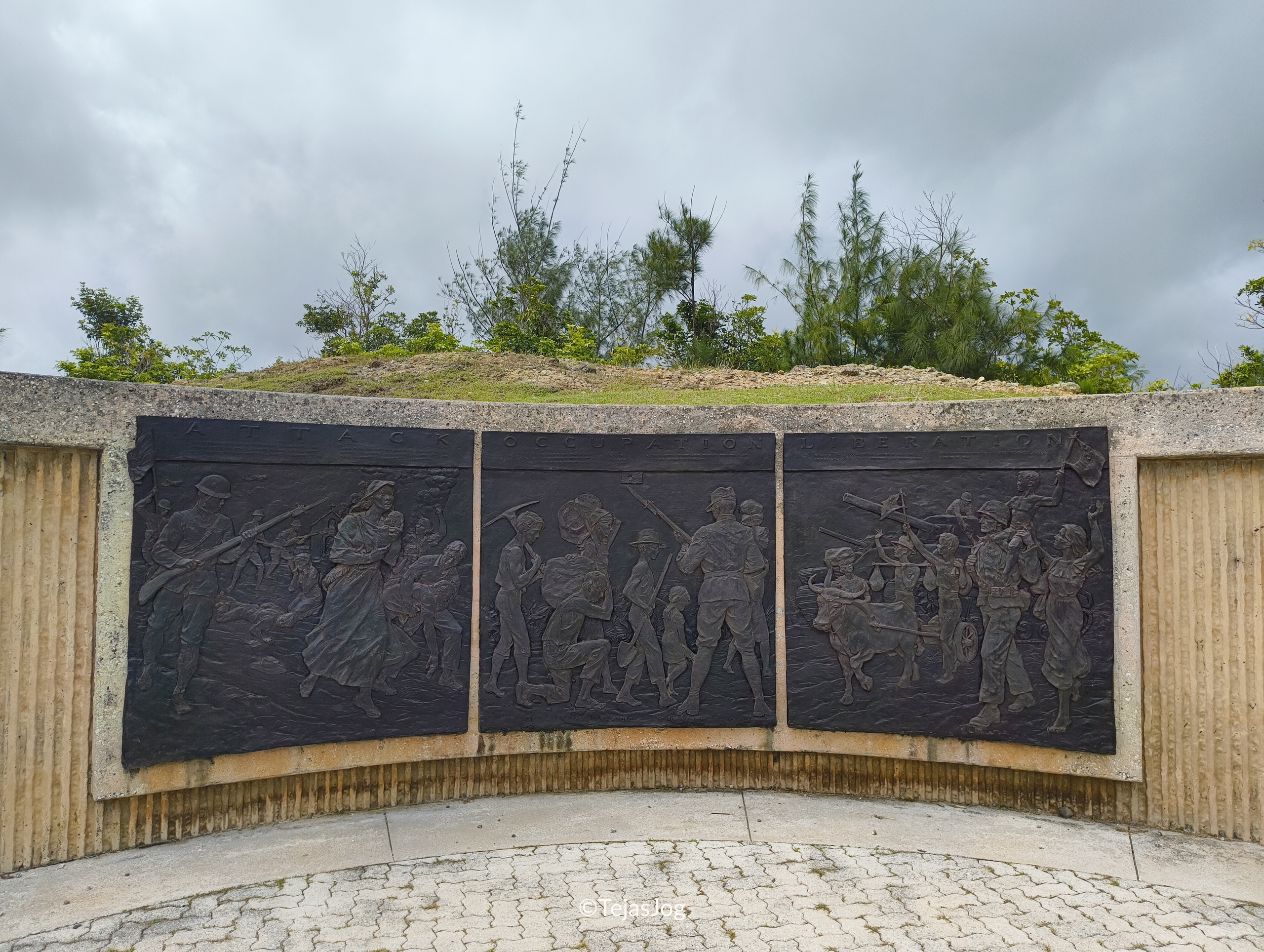 The Bronze Sculptures at War in The Pacific National Historical Park