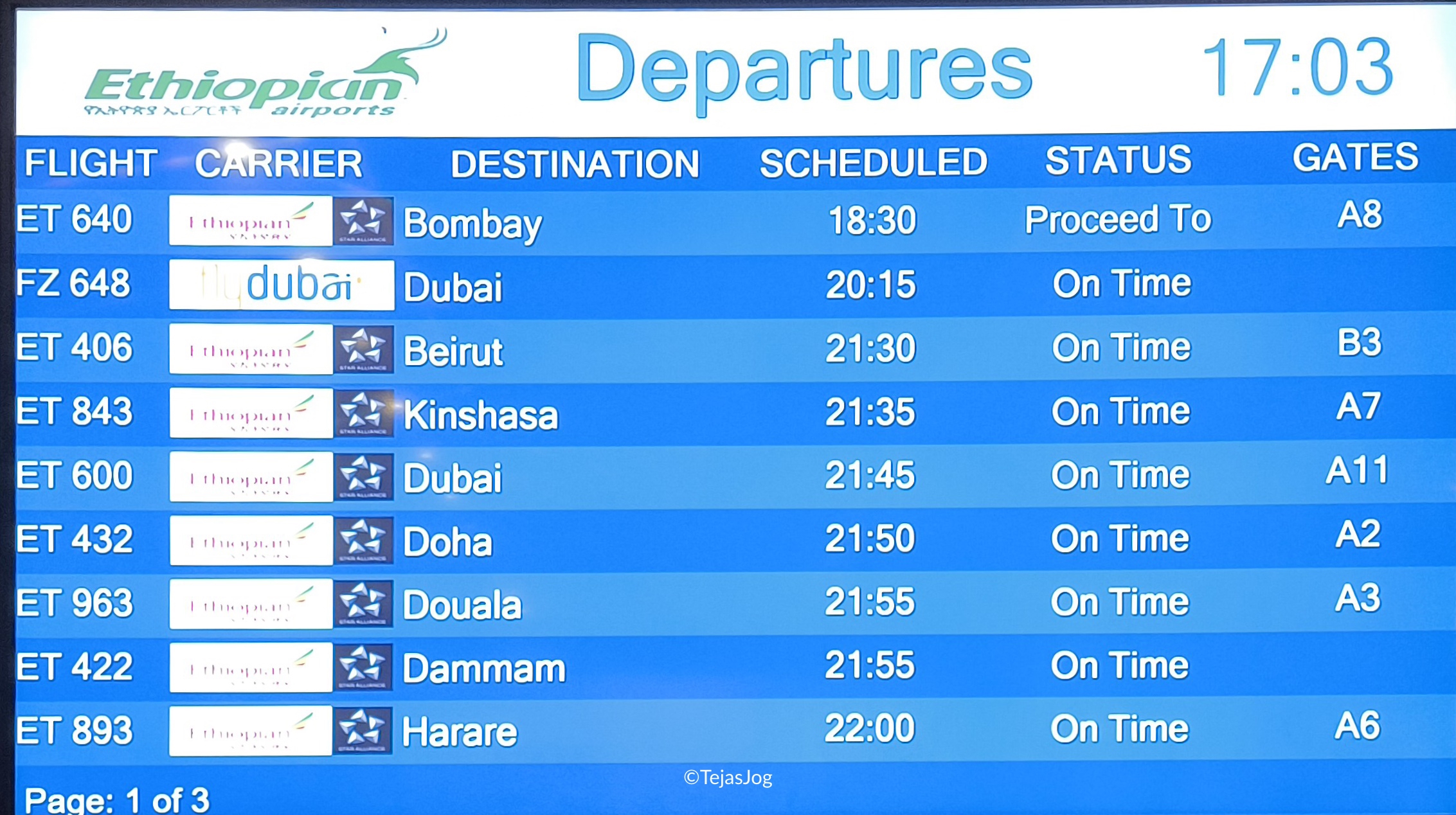 Ethiopian Airlines 640