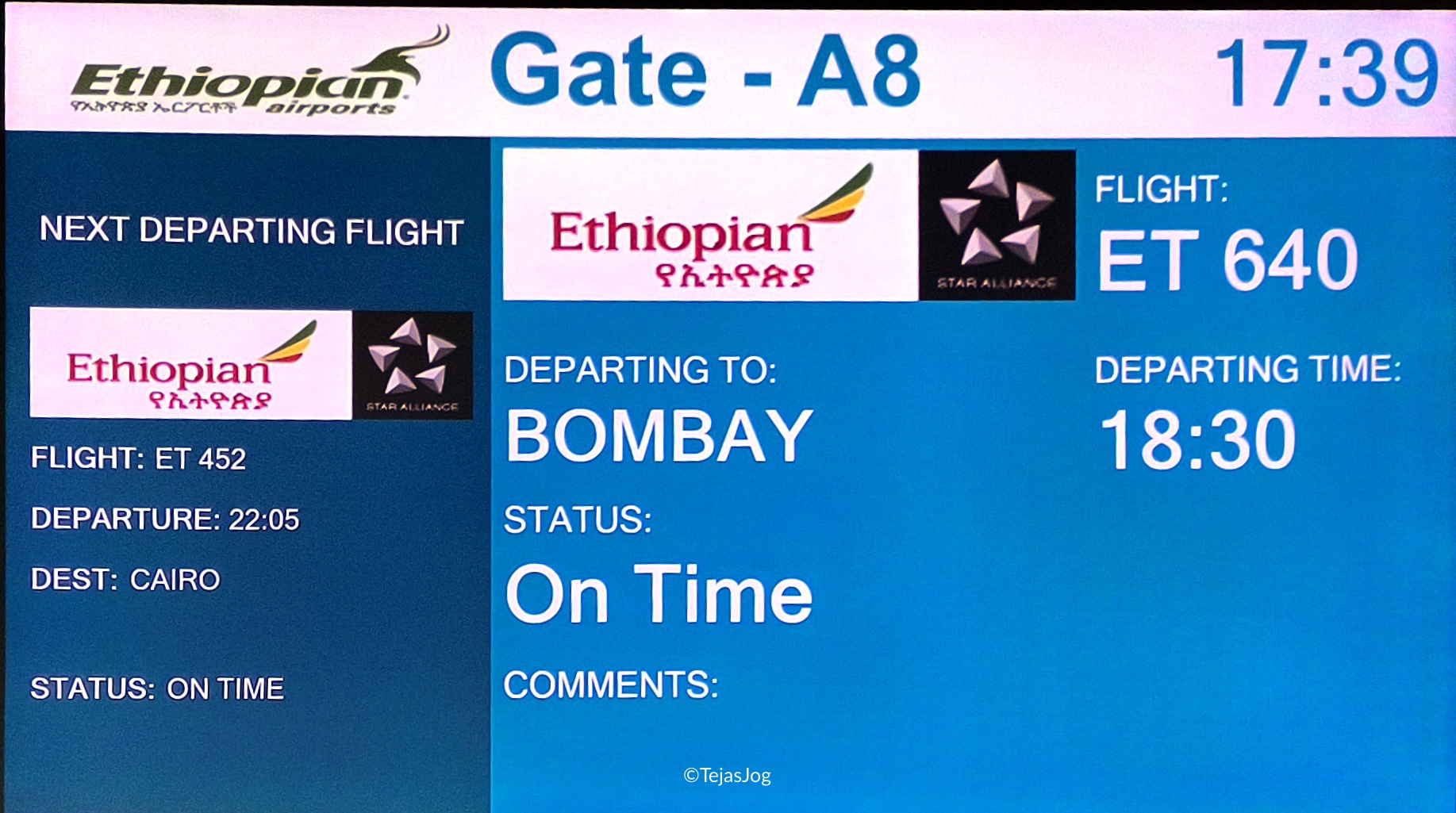 Ethiopian Airlines 640