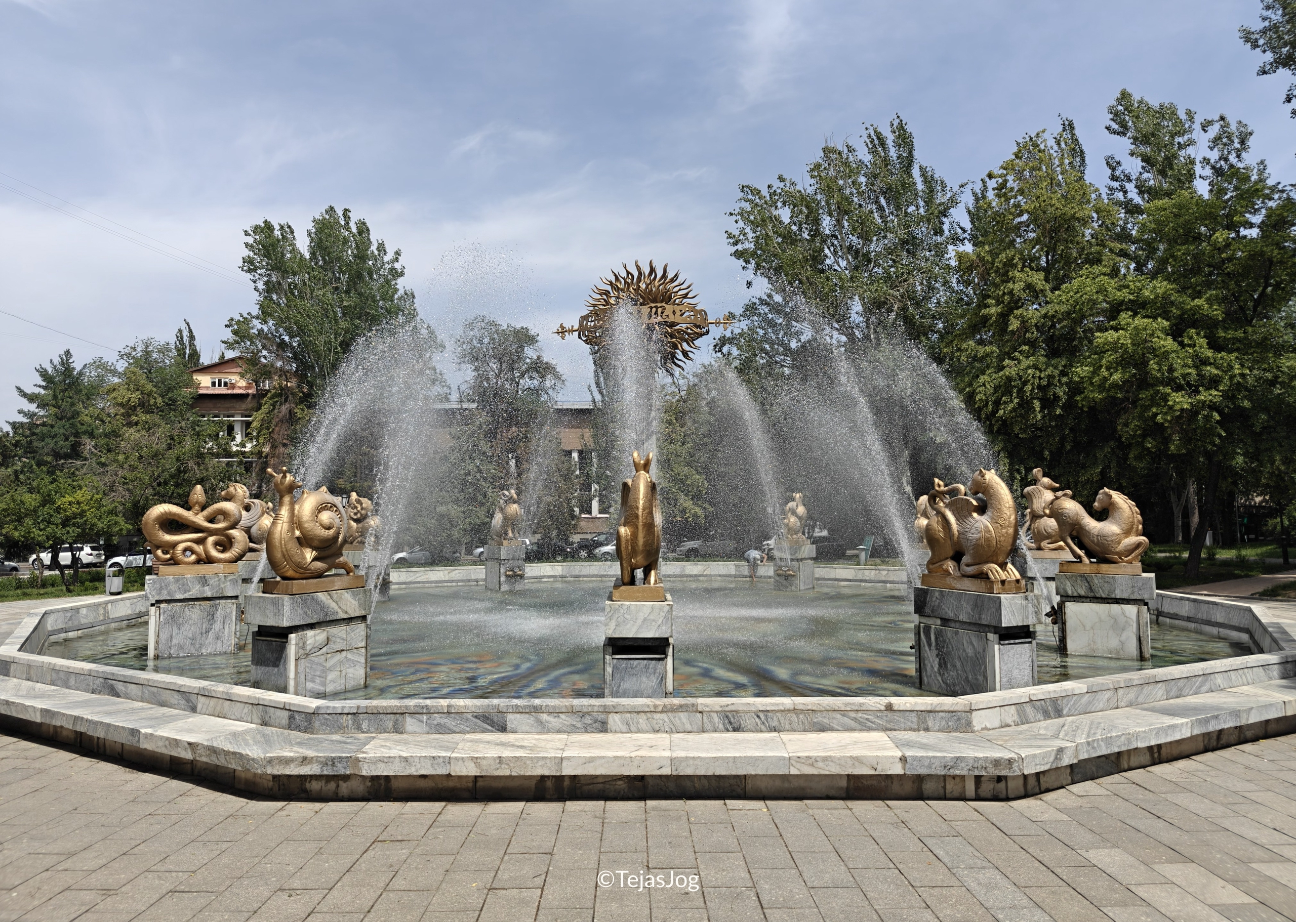Oriental Horoscope Fountain, designed by Vladimir Tverdokhlebov Oriental Horoscope Fountain, designed by Vladimir Tverdokhlebov