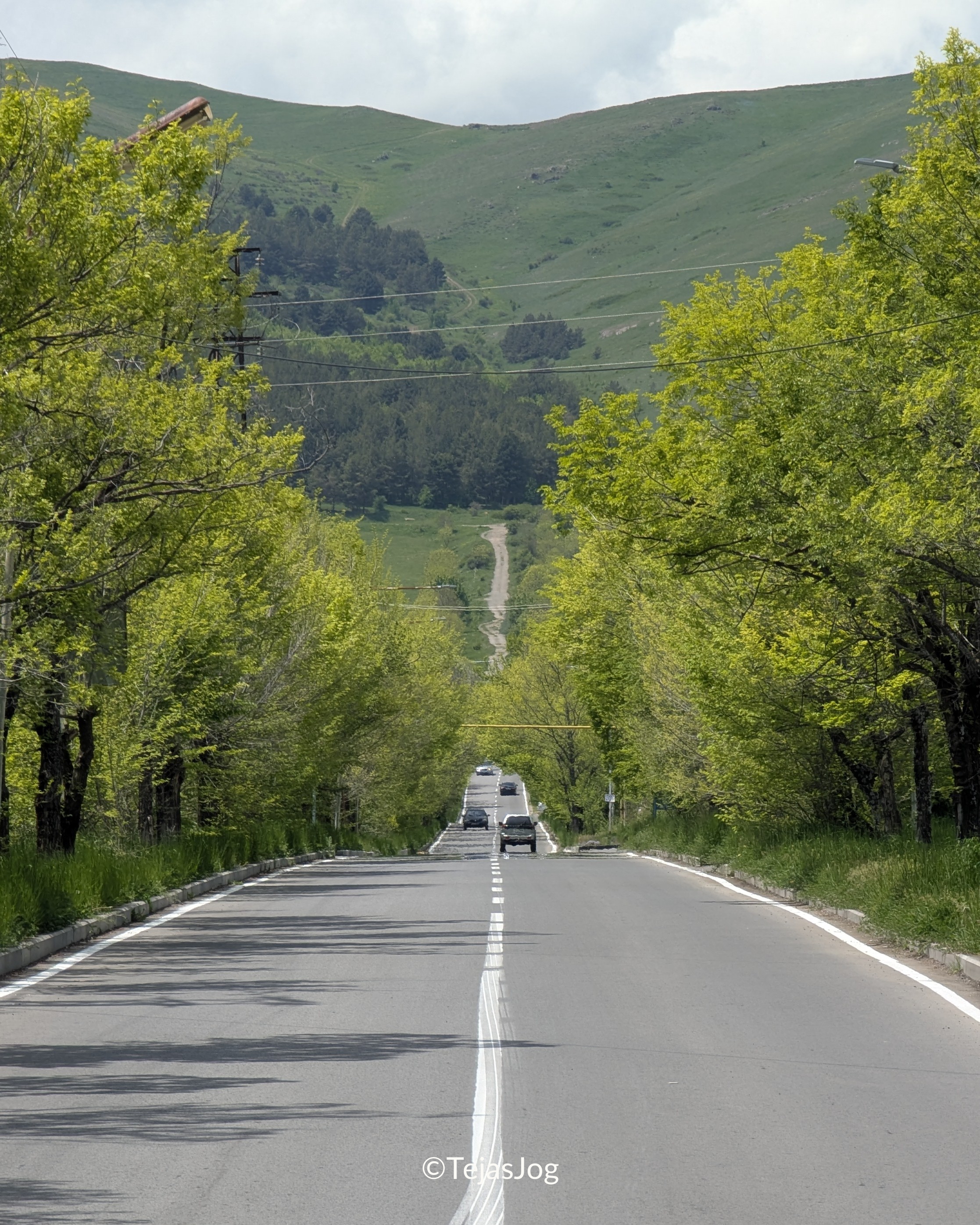 Approaching Sevanavank Approaching Sevanavank