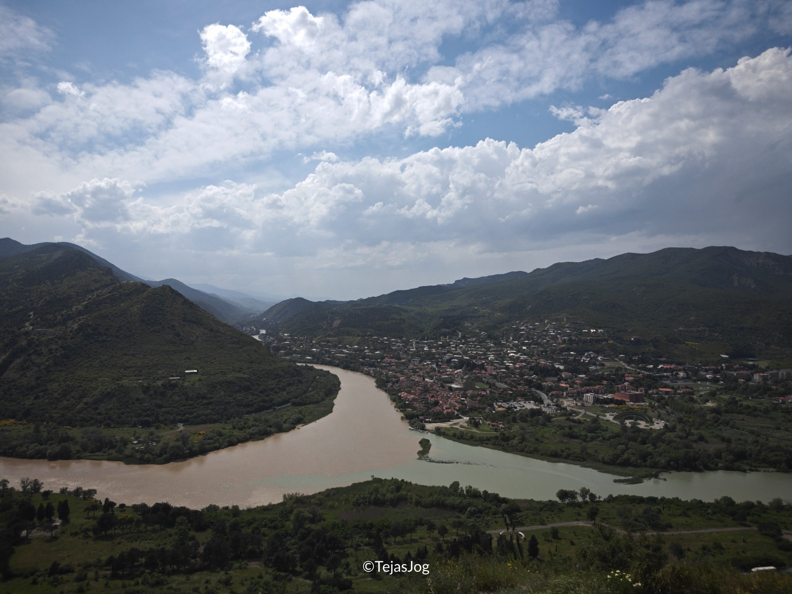 Aragvi and Kura rivers
