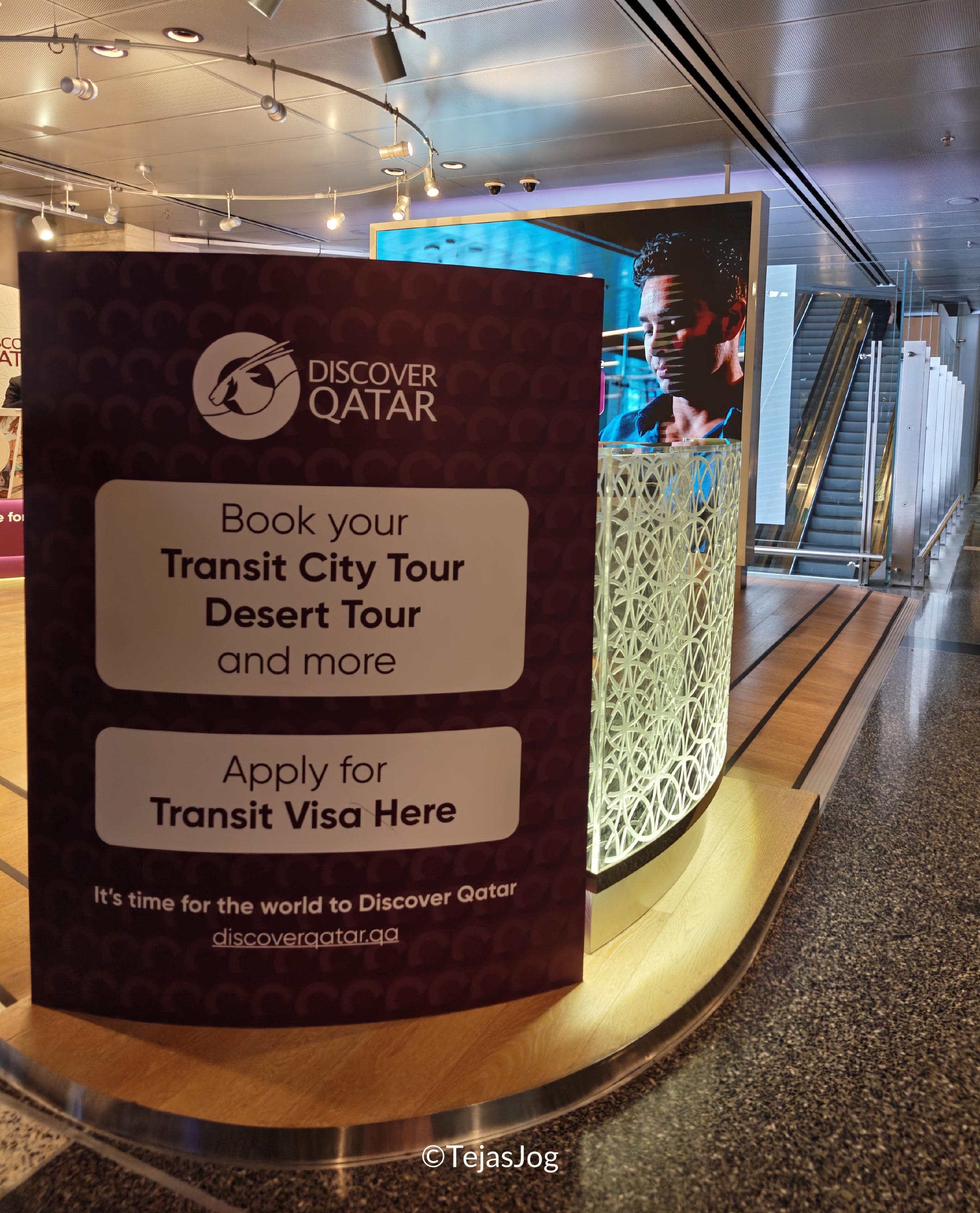 Discover Qatar desk at Hamad International Airport Discover Qatar desk at Hamad International Airport