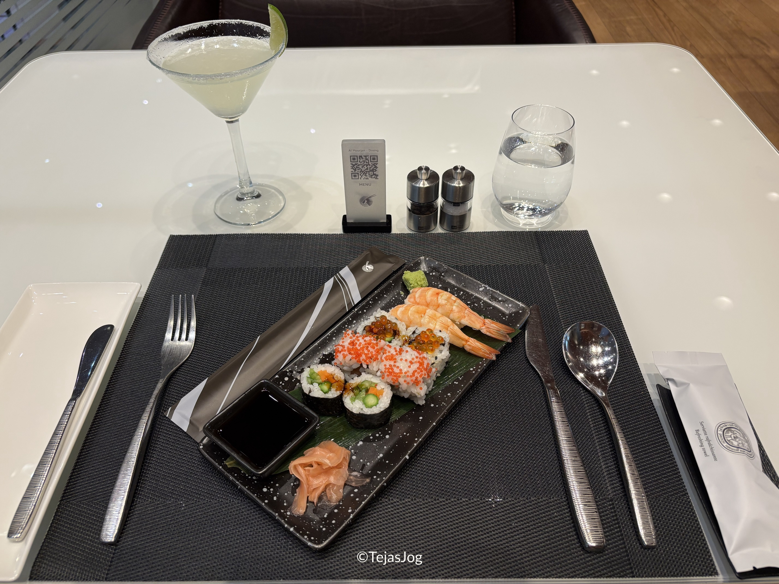 Al Mourjan Lounge à la carte menu