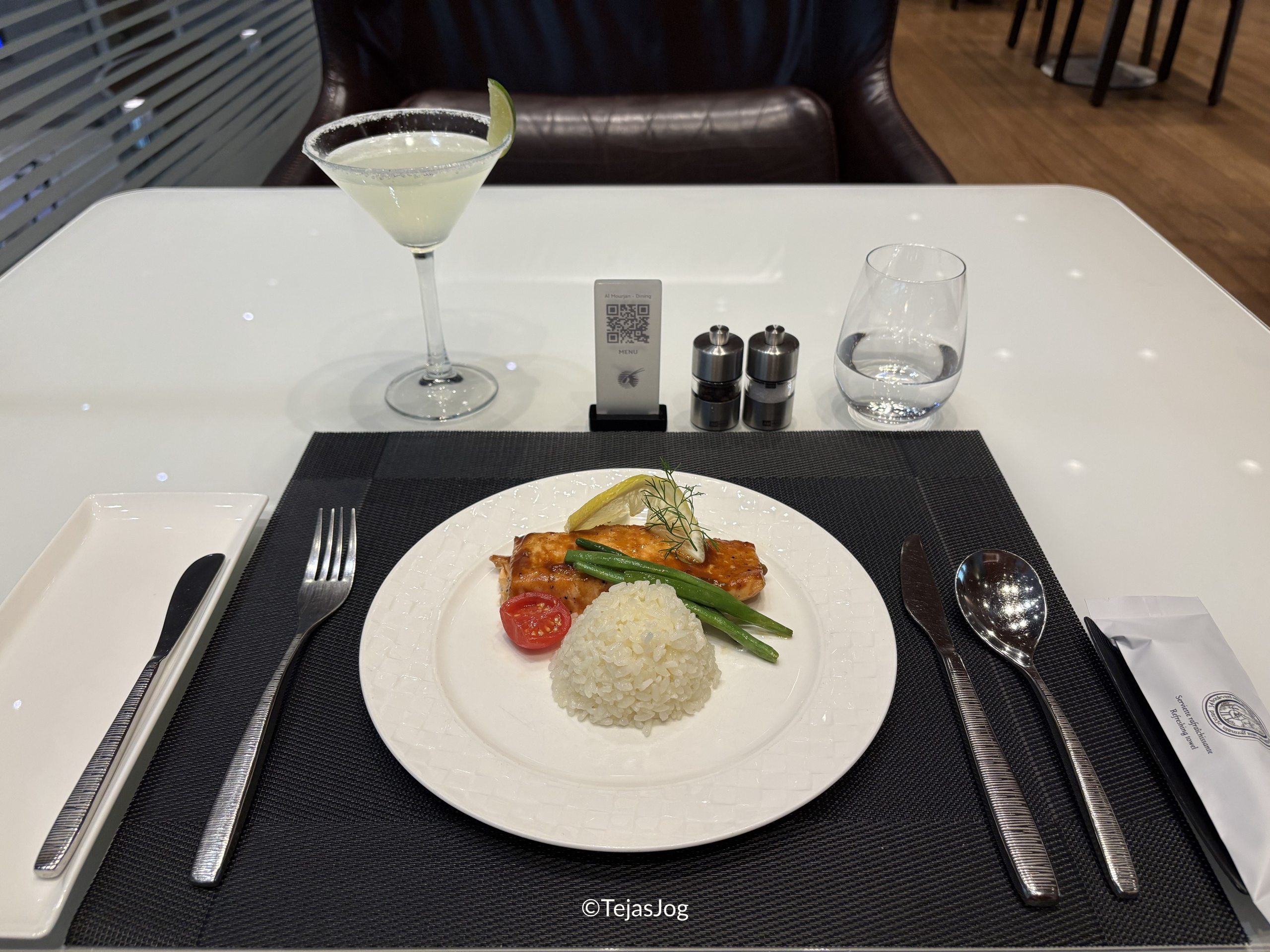 Al Mourjan Lounge à la carte menu