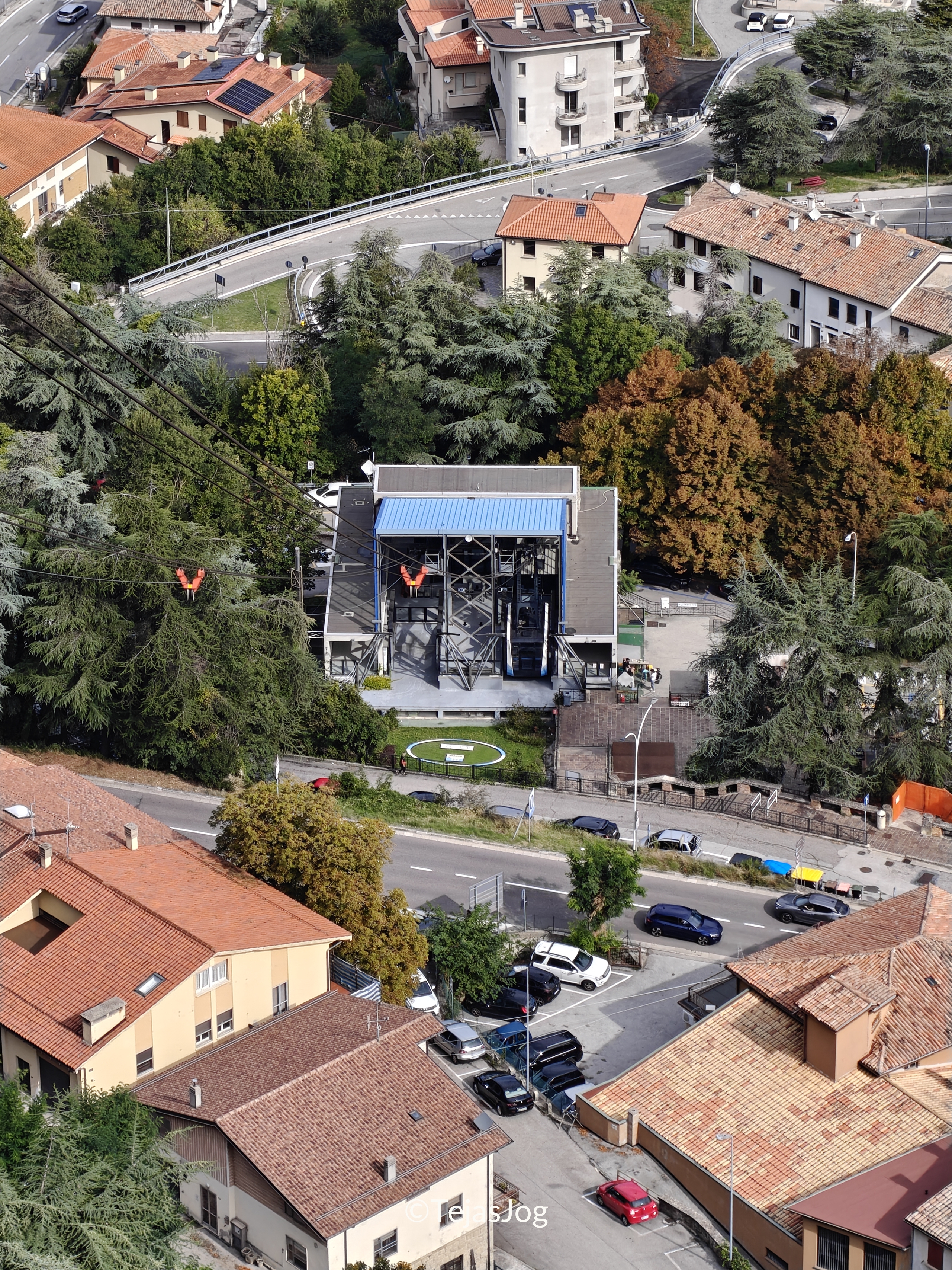 San Marino gondola lift station