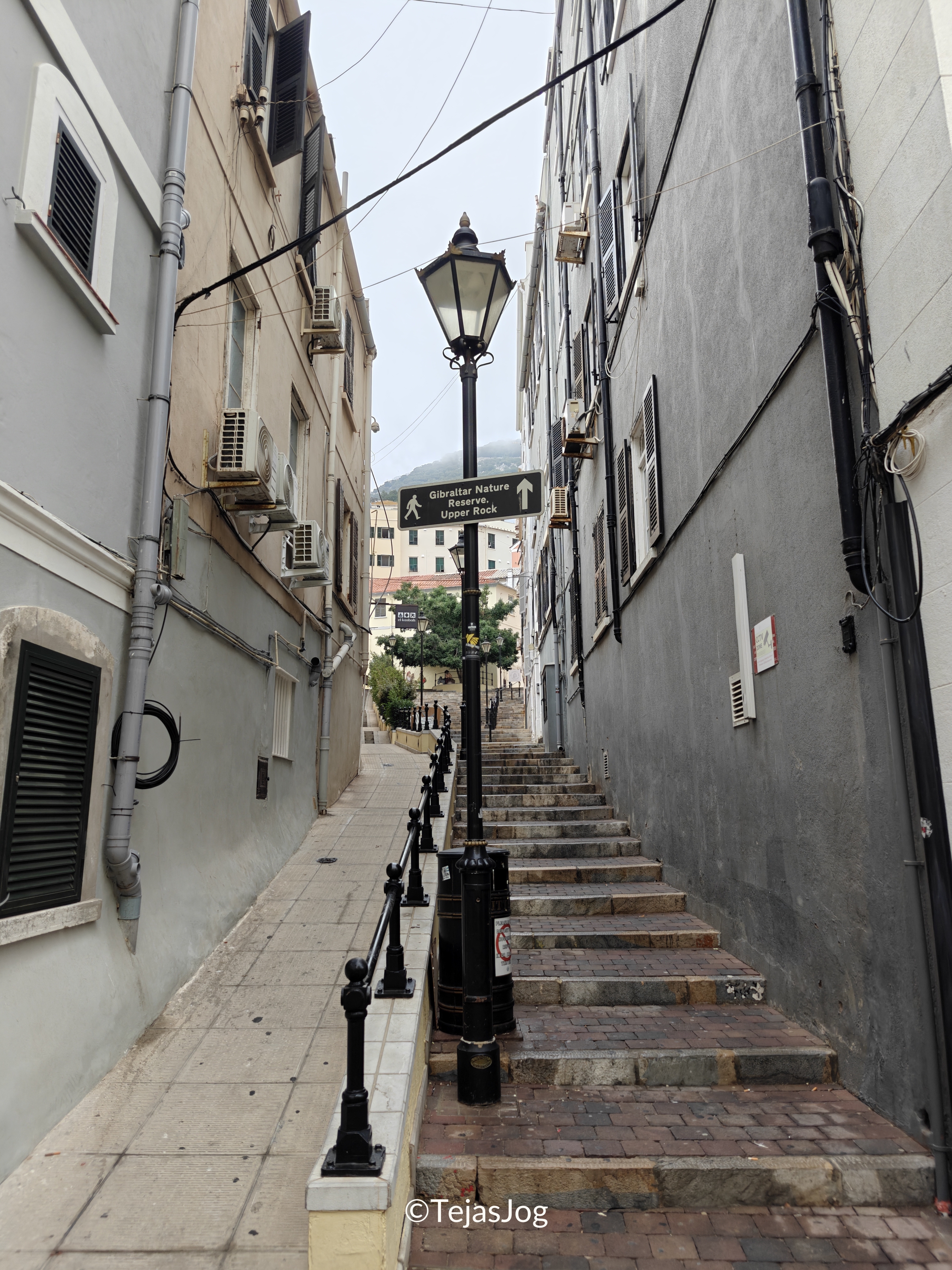 Castle Steps towards the Moorish Castle Castle Steps towards the Moorish Castle