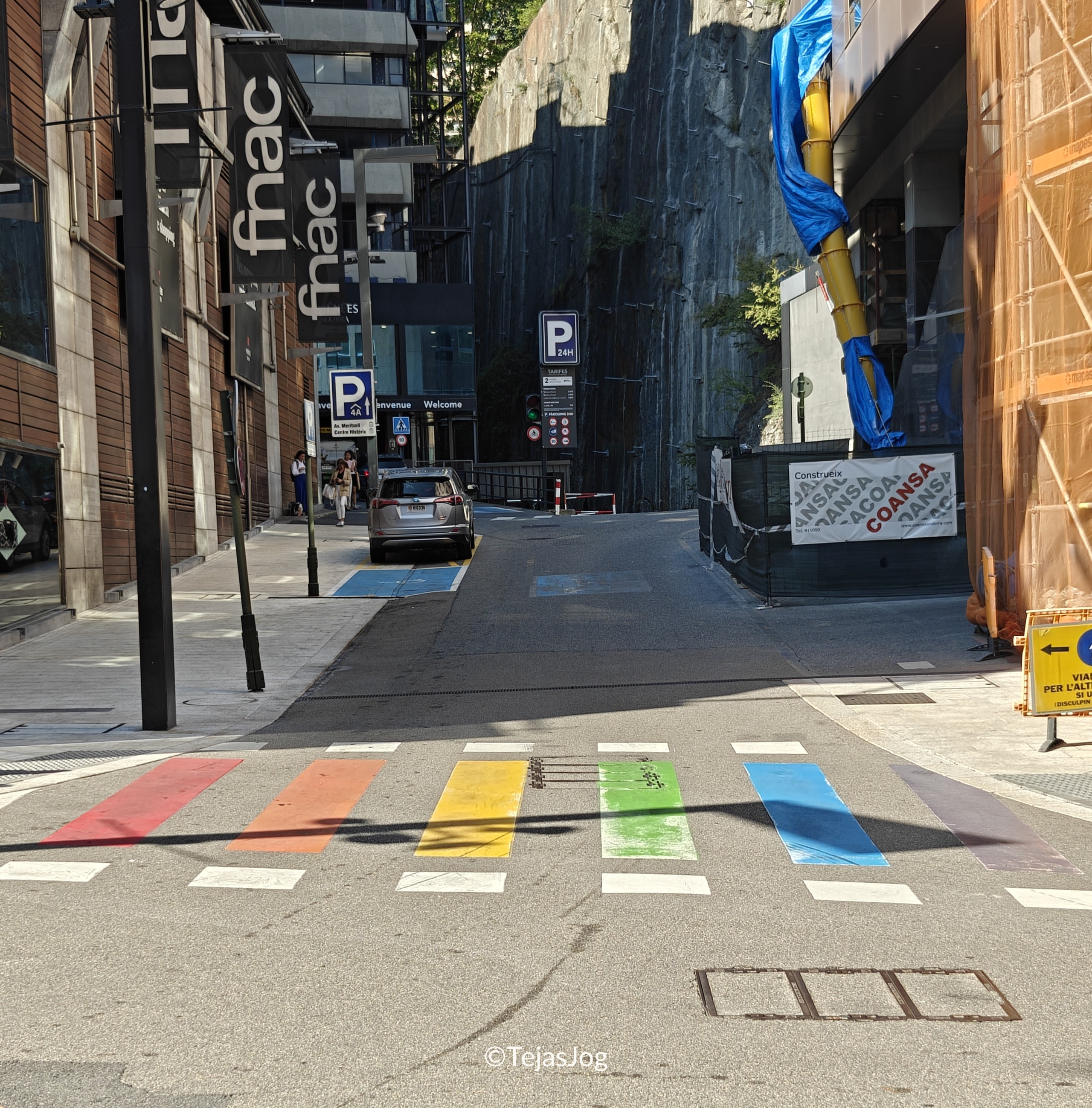 Colorful crossing