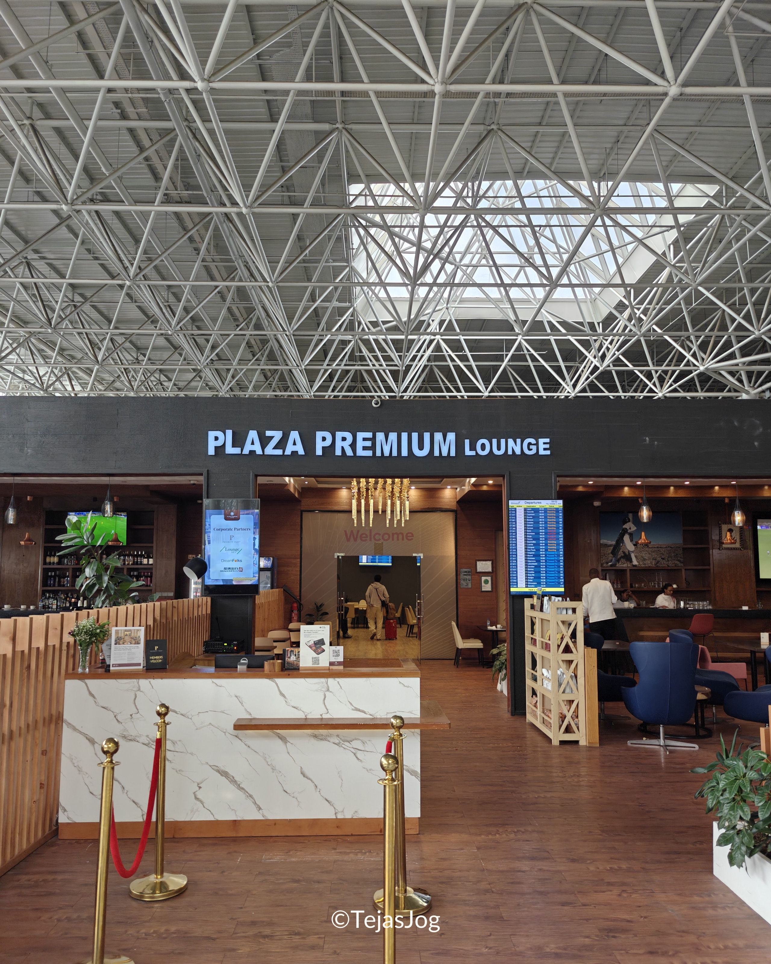 Plaza Premium Lounge at Addis Ababa International Airport