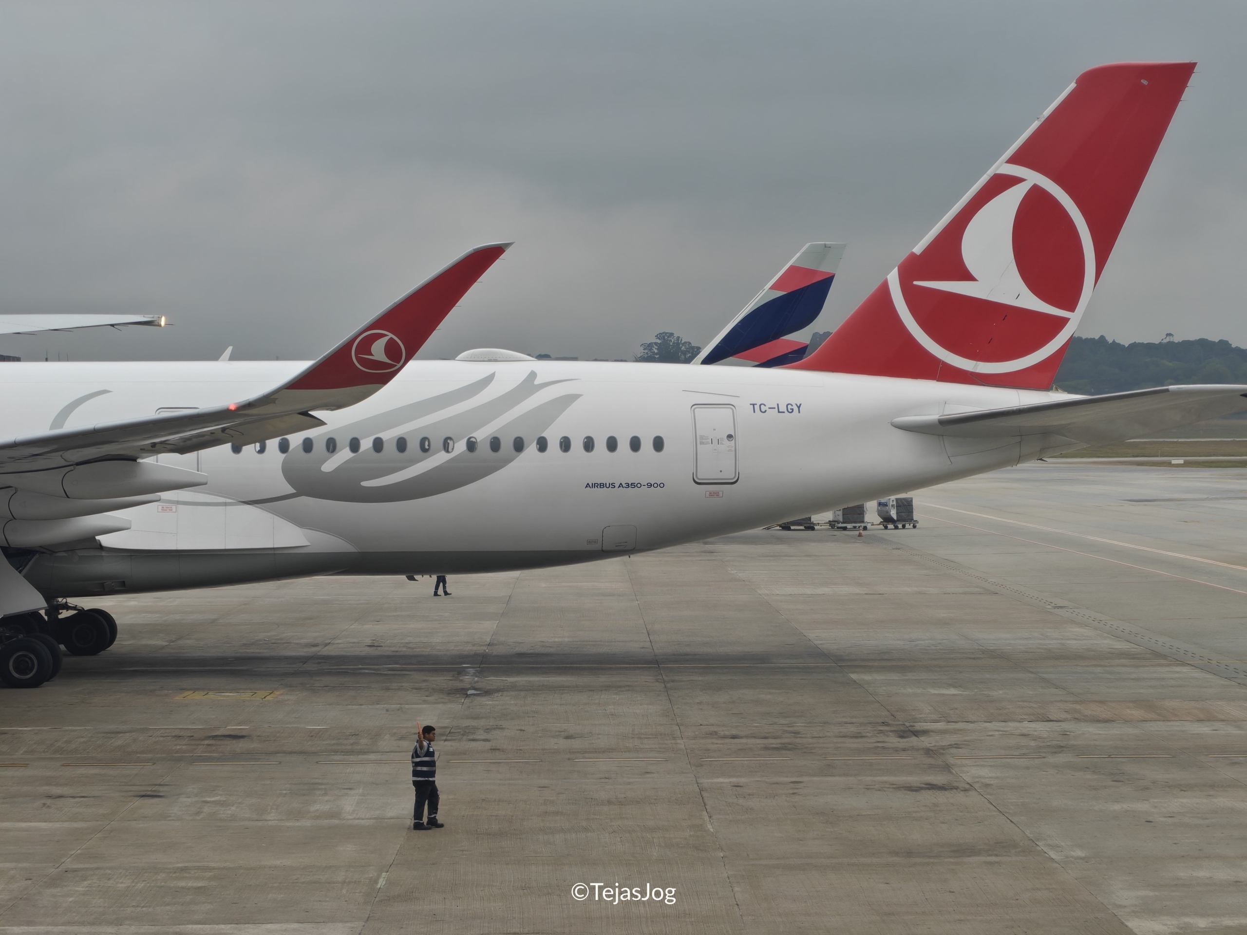Turkish Airlines at São Paulo airport