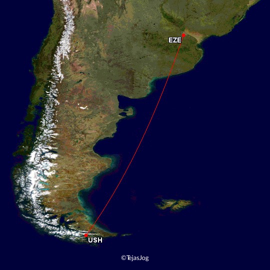 Aerolineas Argentinas 1872 - Aerolineas Argentinas 1883