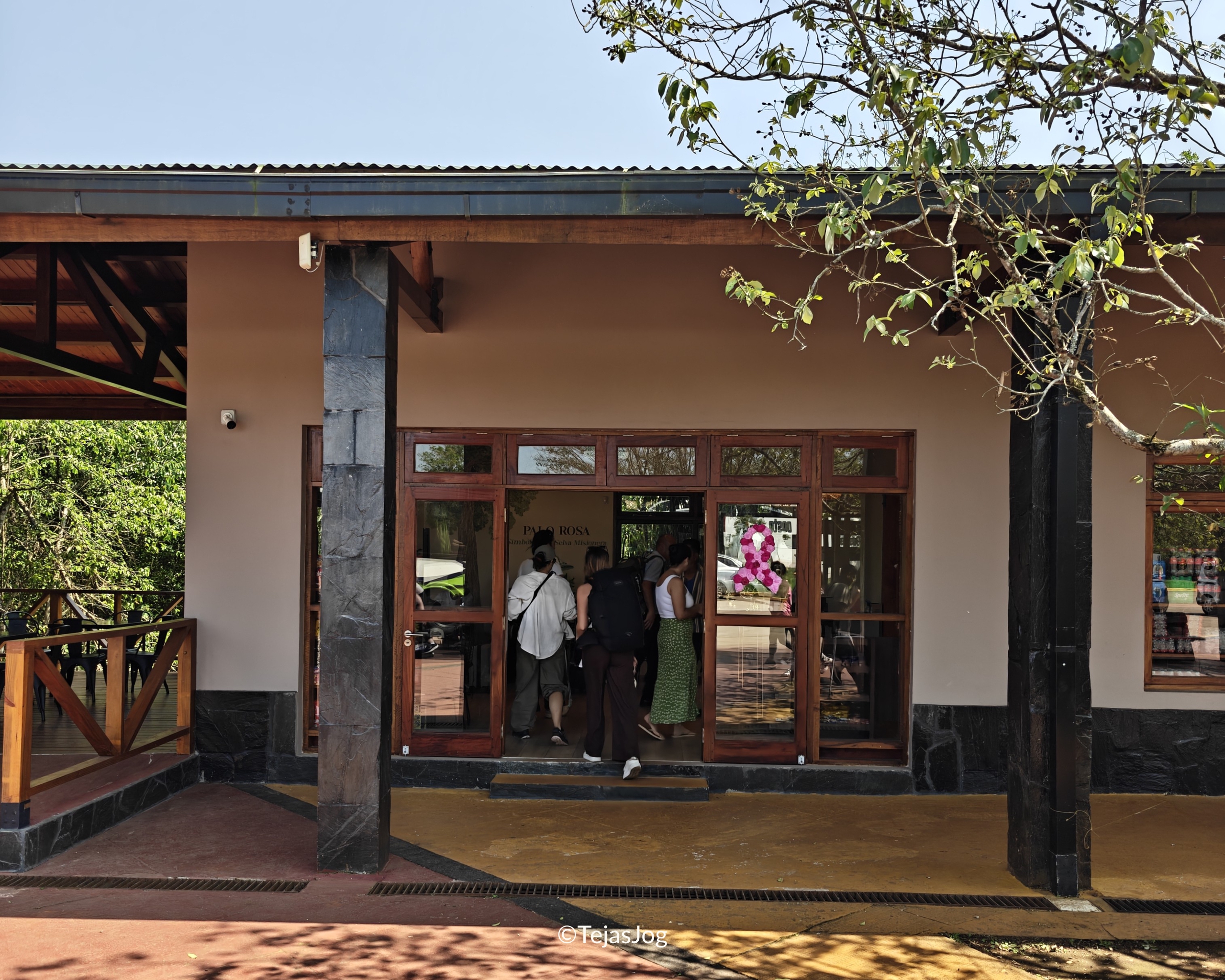 Luggage storage at Iguazú National Park